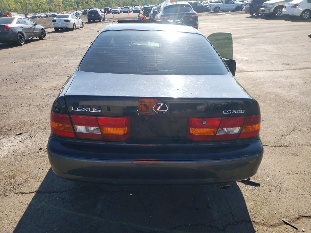 1999 Lexus Es 300 Black vin: JT8BF28G2X0233391