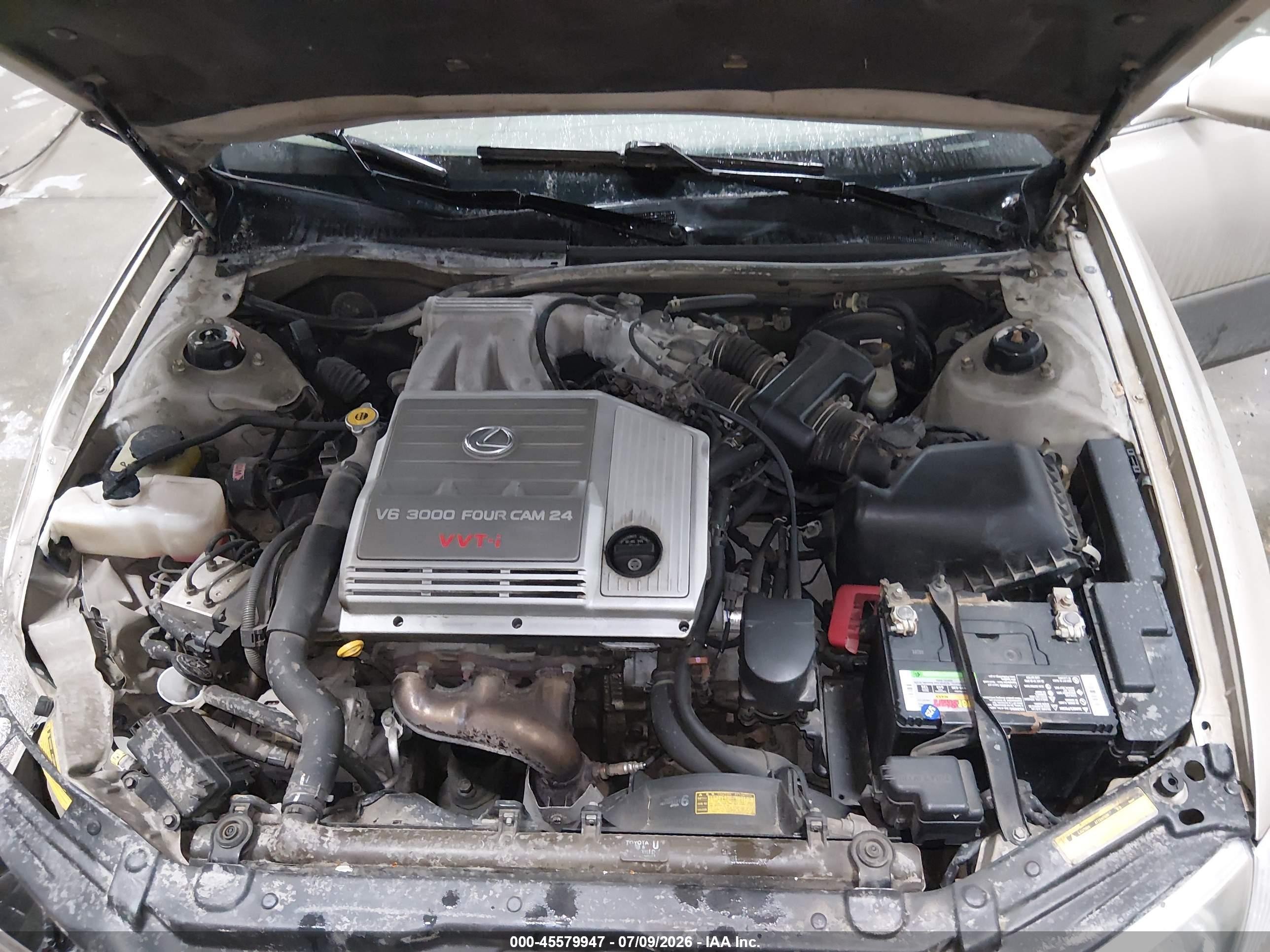 2000 Lexus Es 300   Gold vin: JT8BF28G2Y0287033