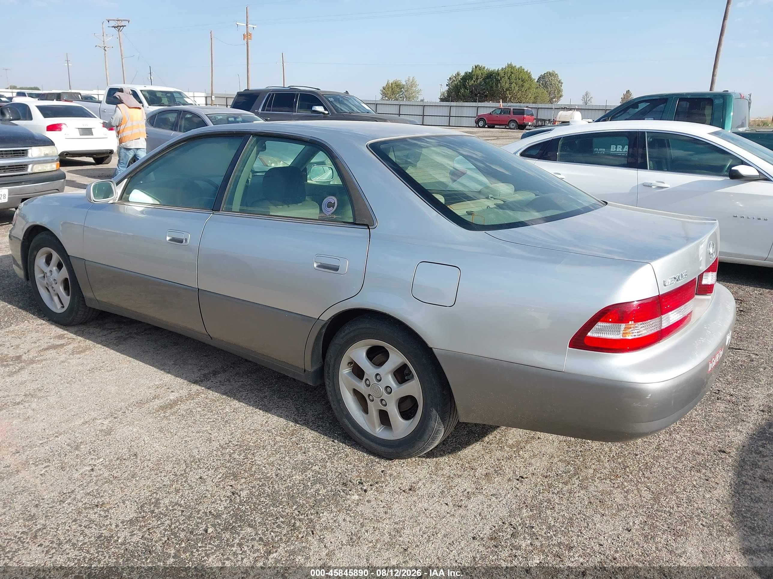 2001 Lexus Es 300 Beige vin: JT8BF28G315105039