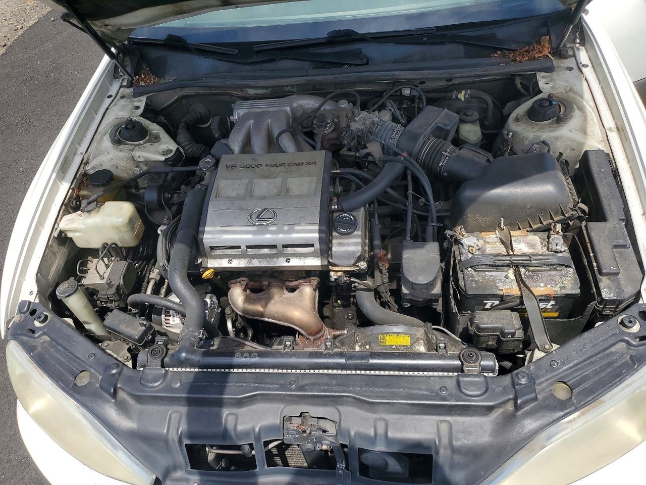 1998 Lexus Es 300 White vin: JT8BF28G3W5045626