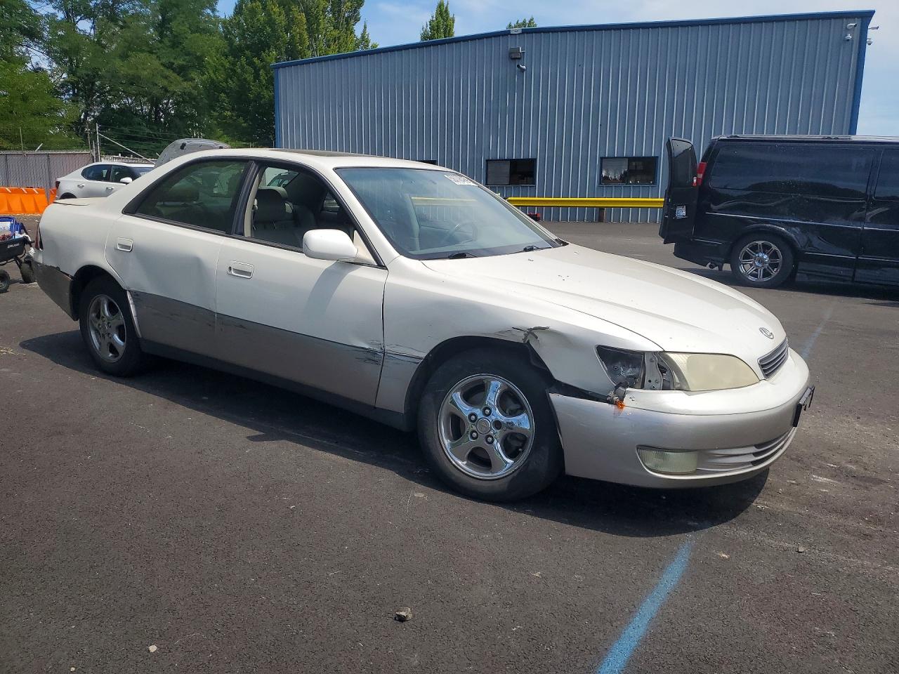 1998 Lexus Es 300 White vin: JT8BF28G3W5045626