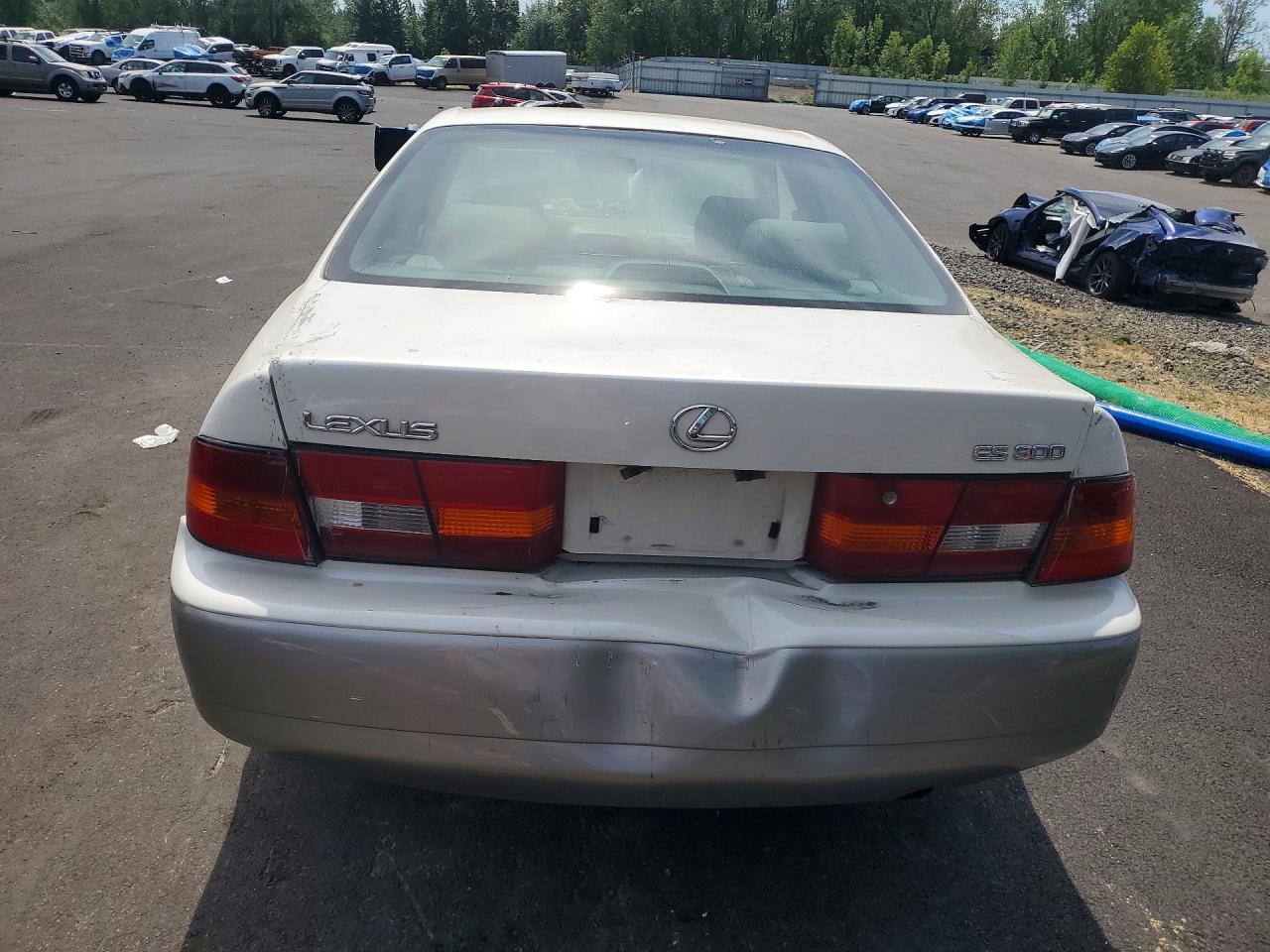 1998 Lexus Es 300 White vin: JT8BF28G3W5045626