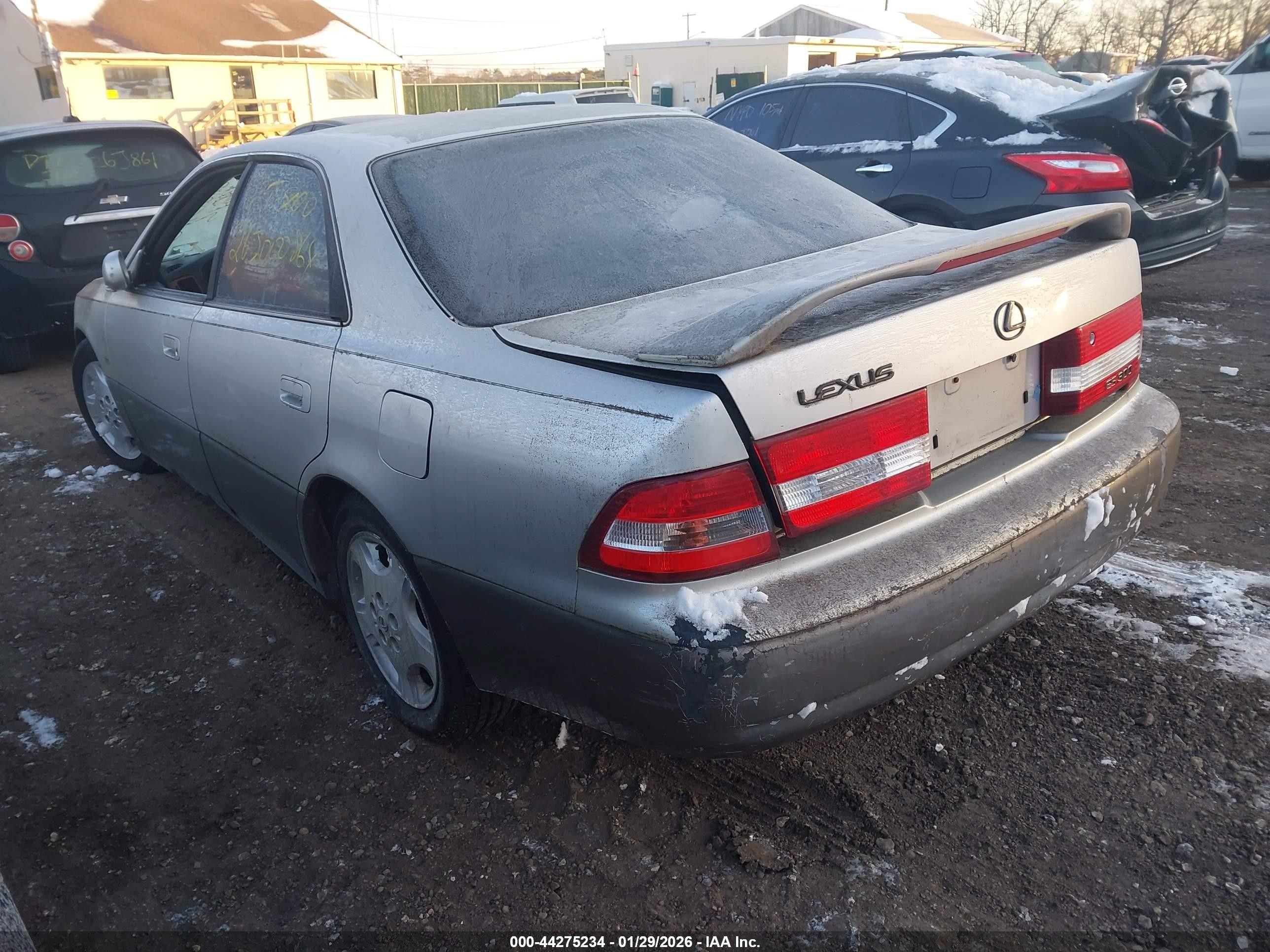 2000 Lexus Es 300   Gray vin: JT8BF28G3Y0279734