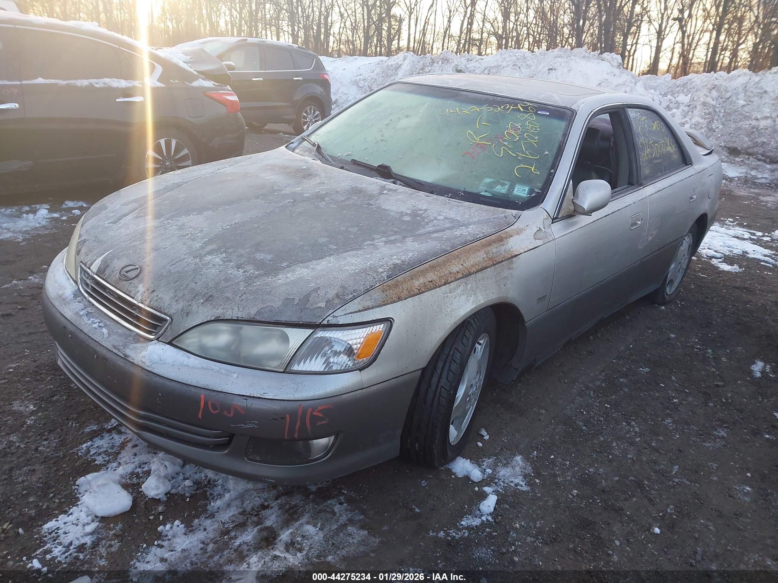 2000 Lexus Es 300   Gray vin: JT8BF28G3Y0279734