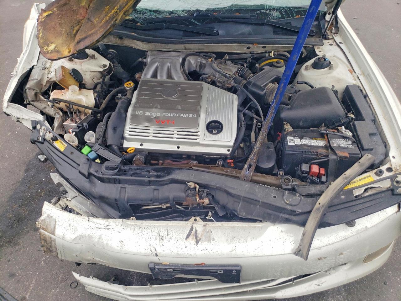 2000 Lexus Es 300 Base White vin: JT8BF28G3Y5087975