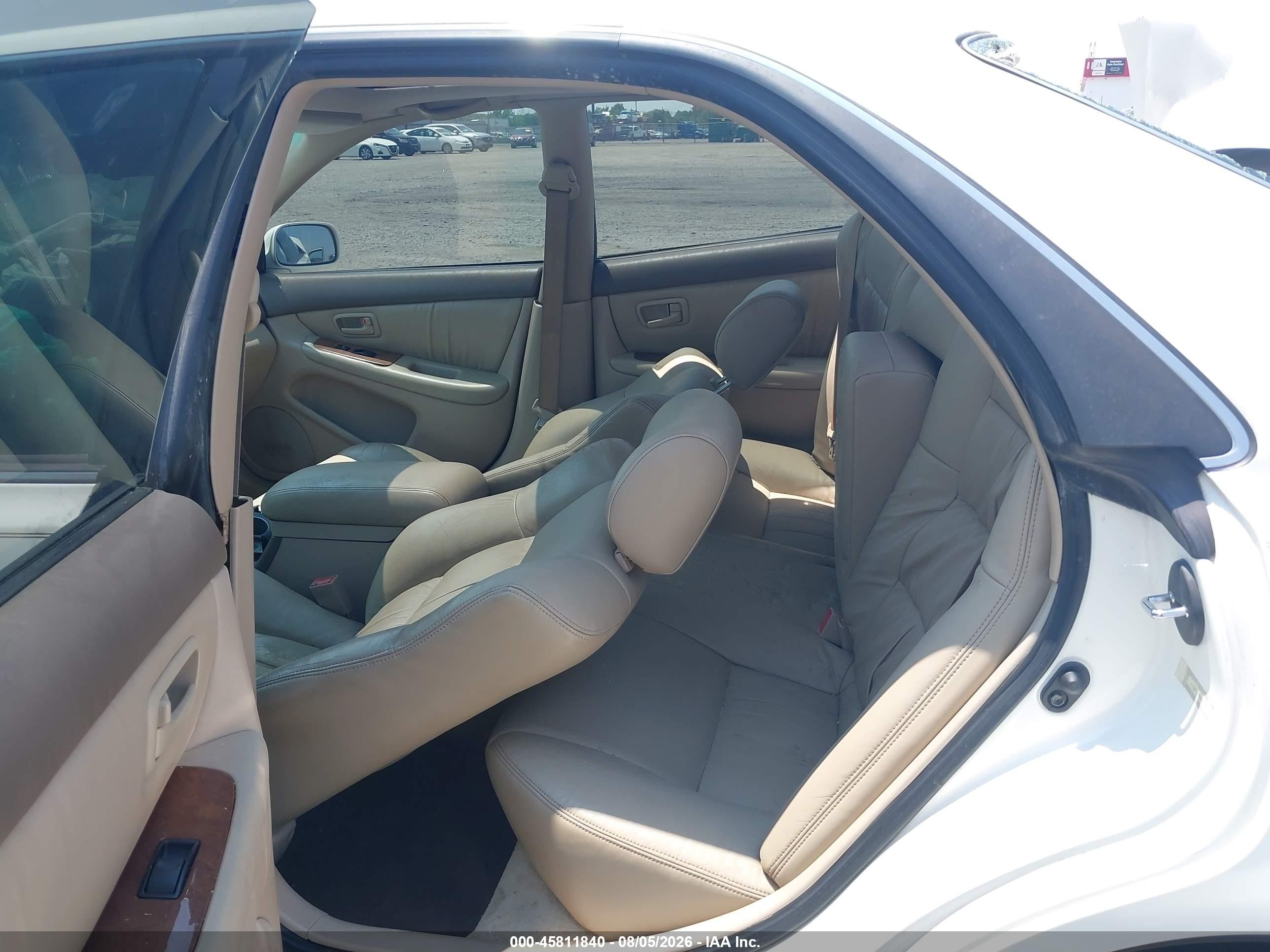1999 Lexus Es 300 White vin: JT8BF28G4X0164798