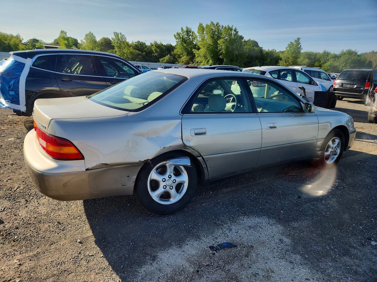 1999 Lexus Es 300 Gray vin: JT8BF28G4X5057771