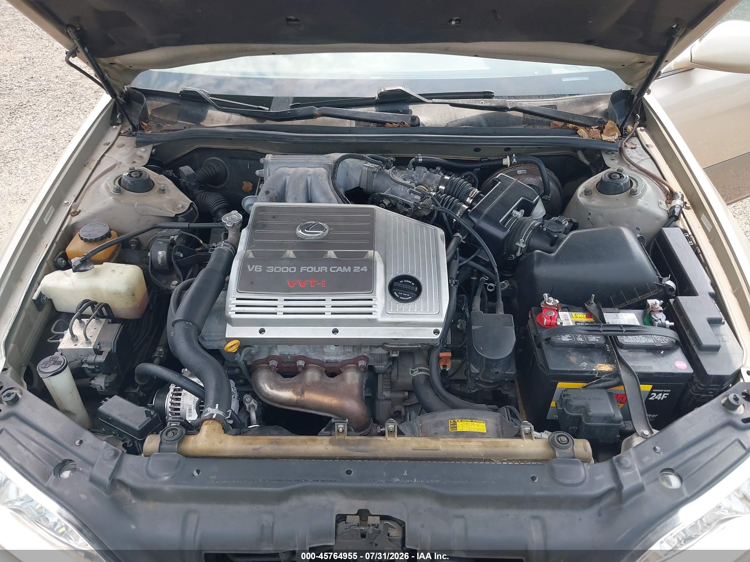 1999 Lexus Es 300   Gold vin: JT8BF28G4X5069824