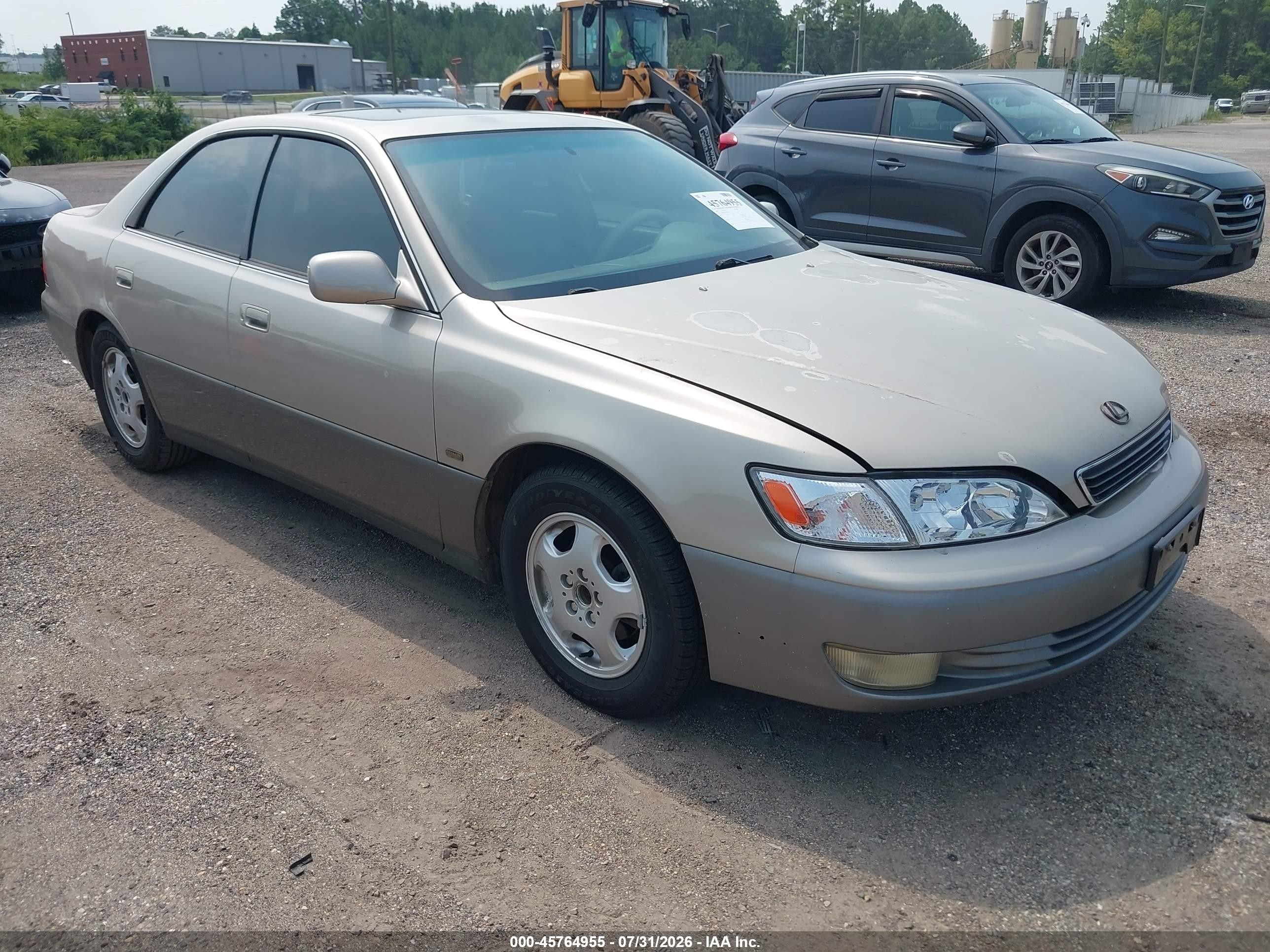 1999 Lexus Es 300   Gold vin: JT8BF28G4X5069824
