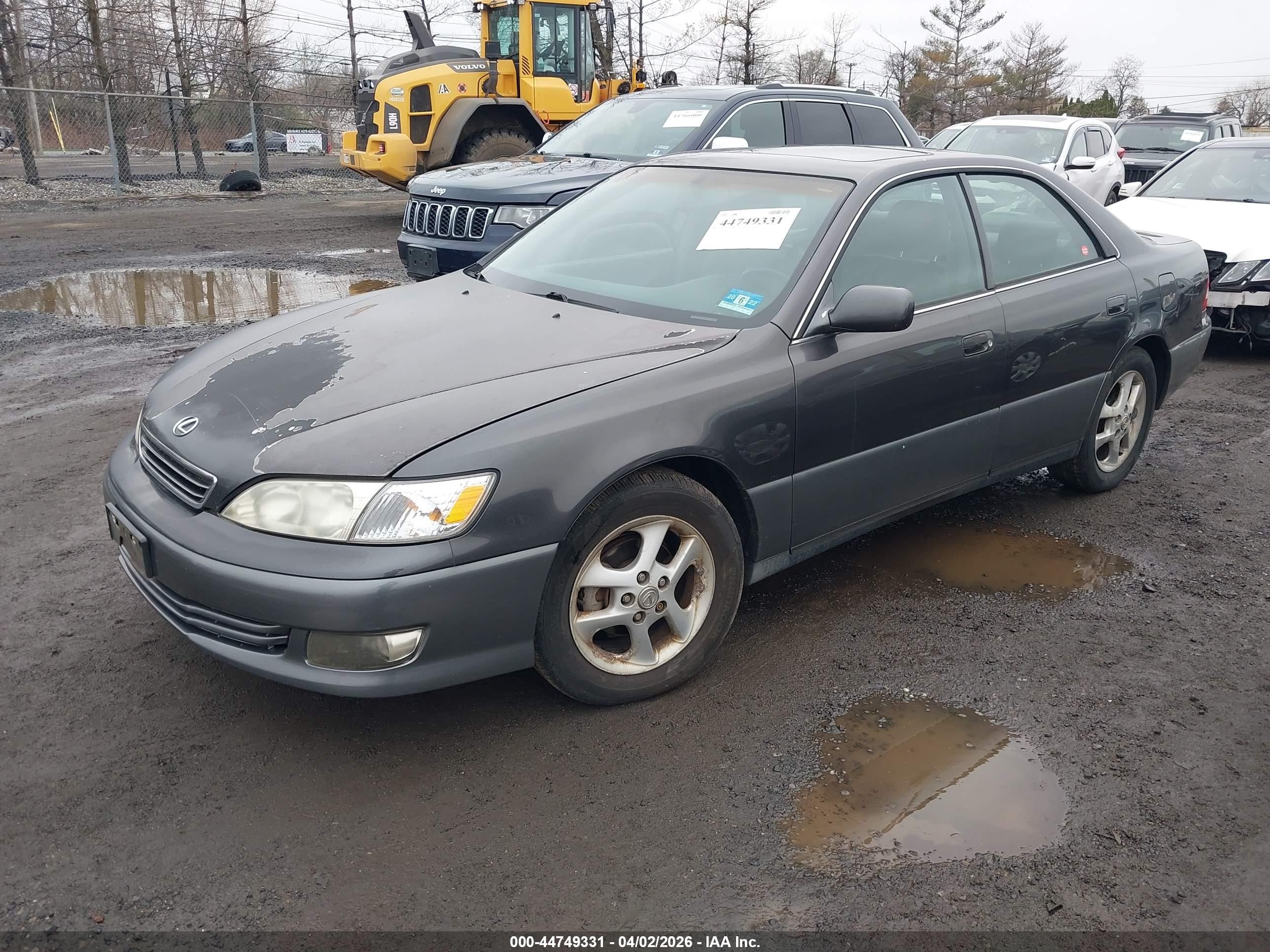 2000 Lexus Es 300   Gray vin: JT8BF28G4Y0273974