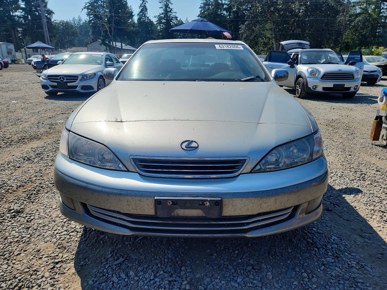 2000 Lexus Es 300 Silver vin: JT8BF28G4Y0284442