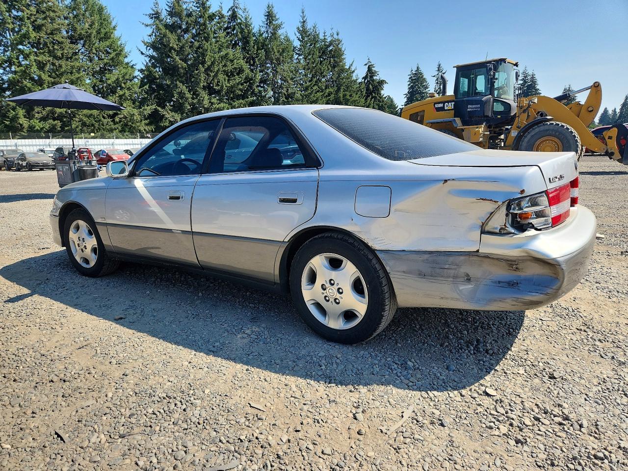 2000 Lexus Es 300 Silver vin: JT8BF28G4Y0284442
