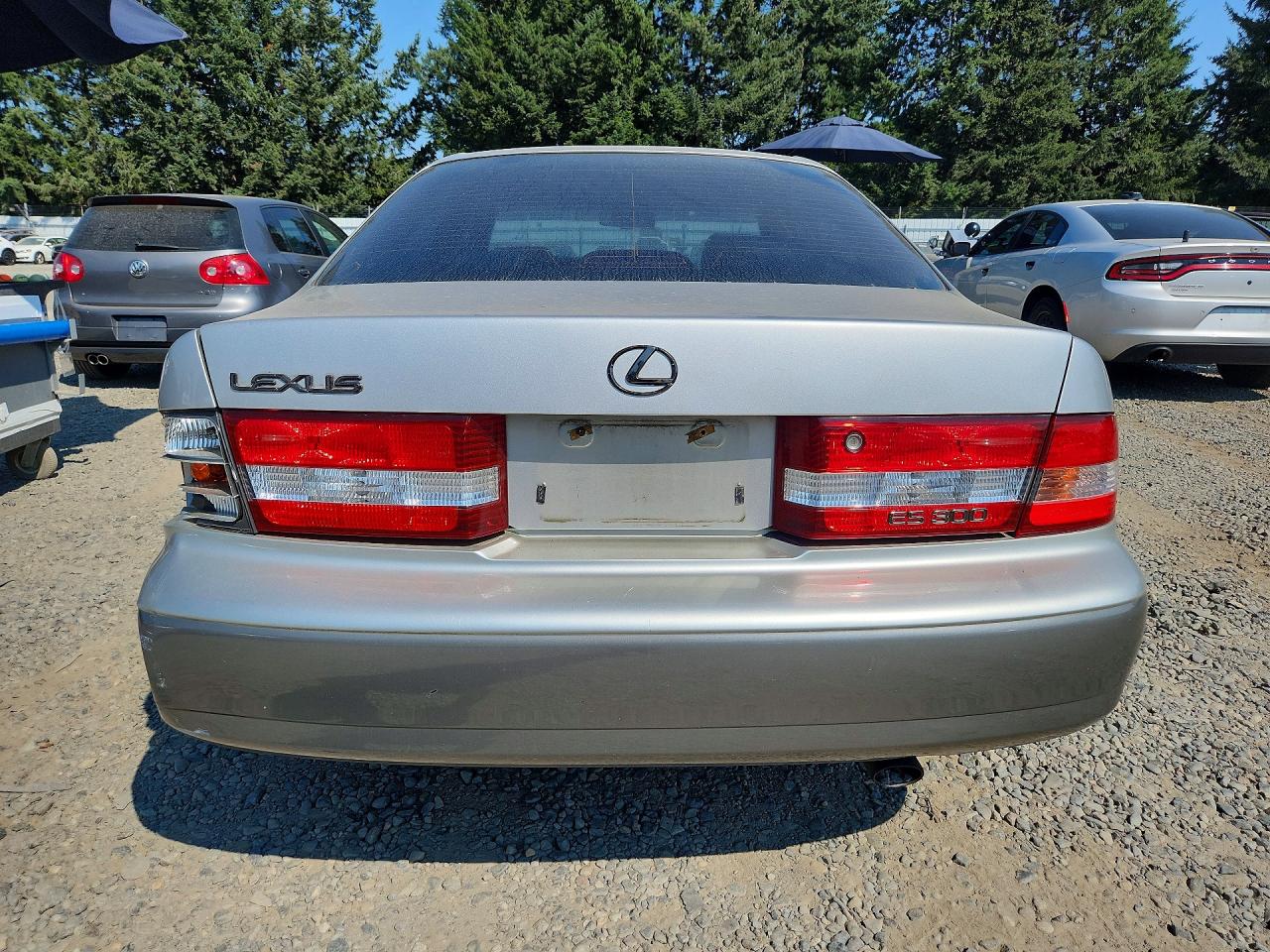 2000 Lexus Es 300 Silver vin: JT8BF28G4Y0284442