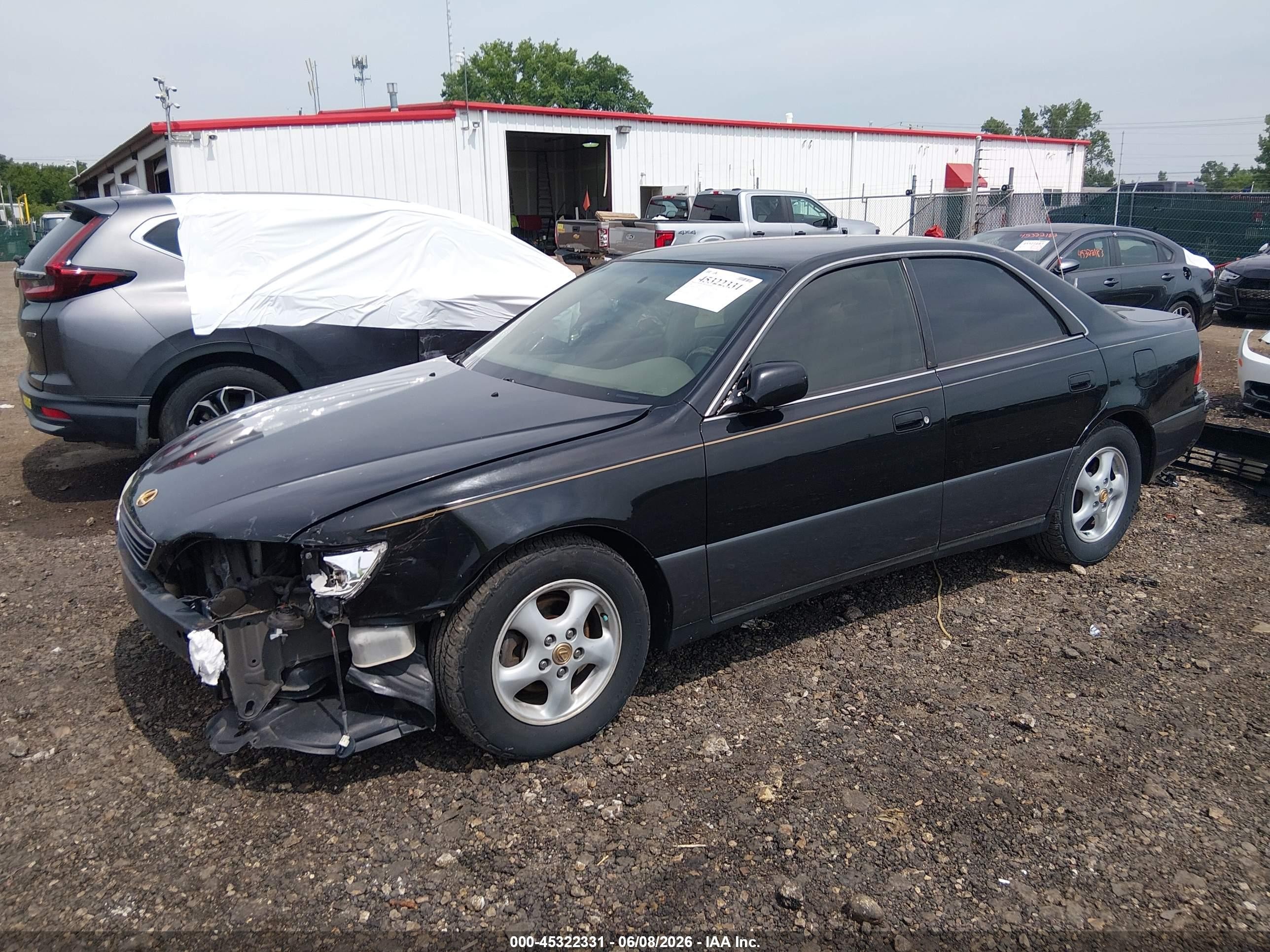1998 Lexus Es 300   Black vin: JT8BF28G5W5021473