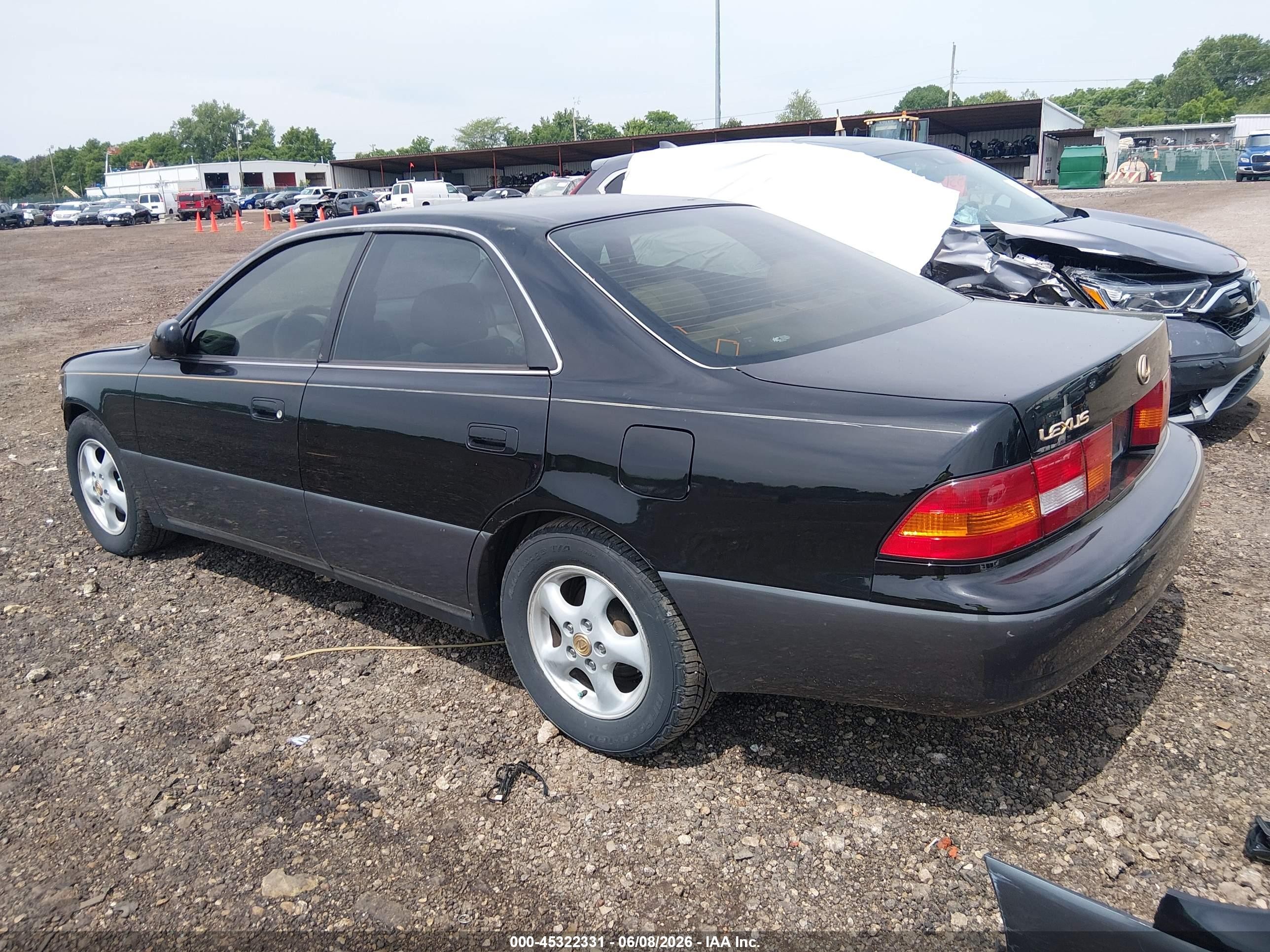 1998 Lexus Es 300   Black vin: JT8BF28G5W5021473