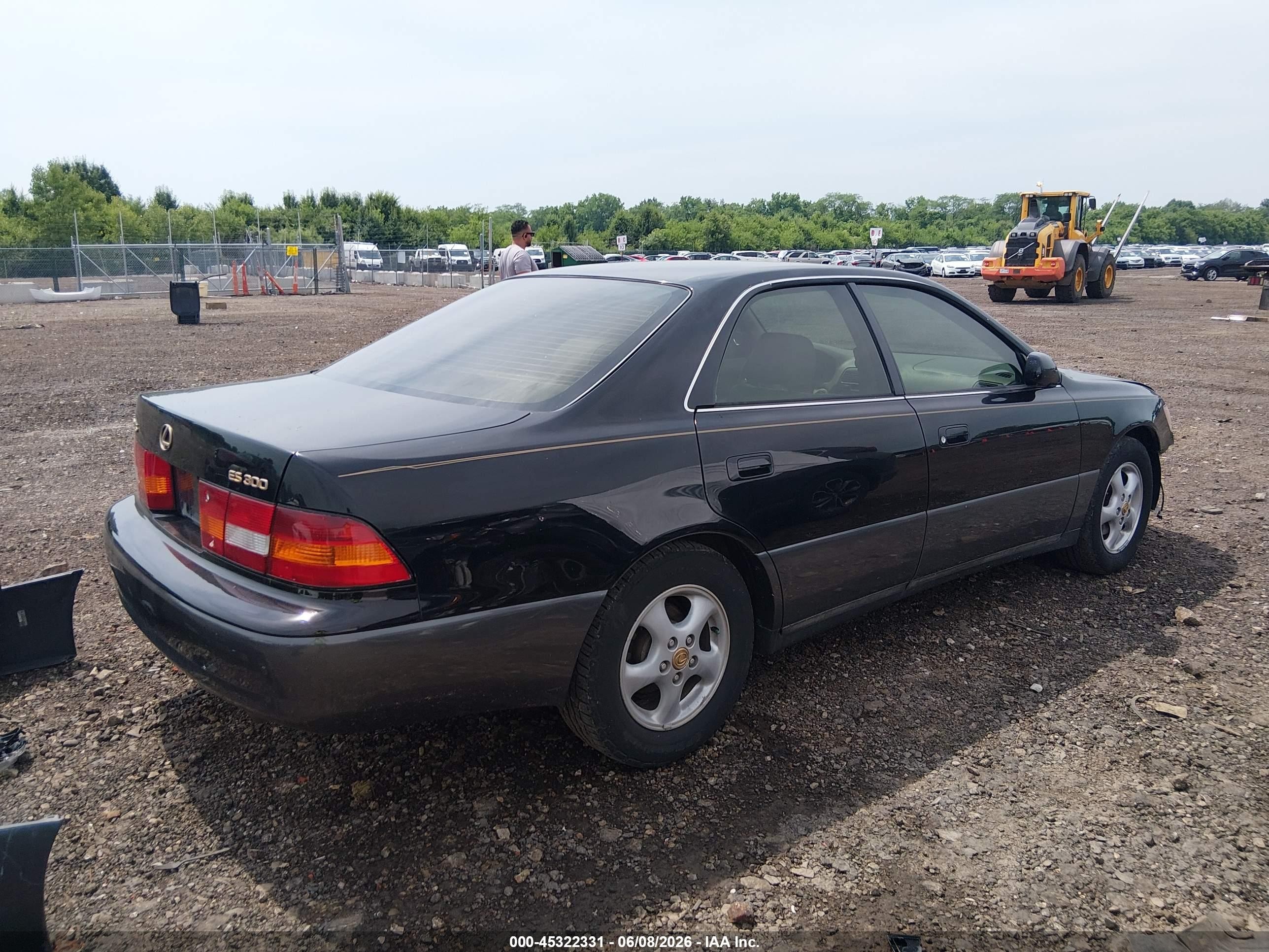 1998 Lexus Es 300   Black vin: JT8BF28G5W5021473