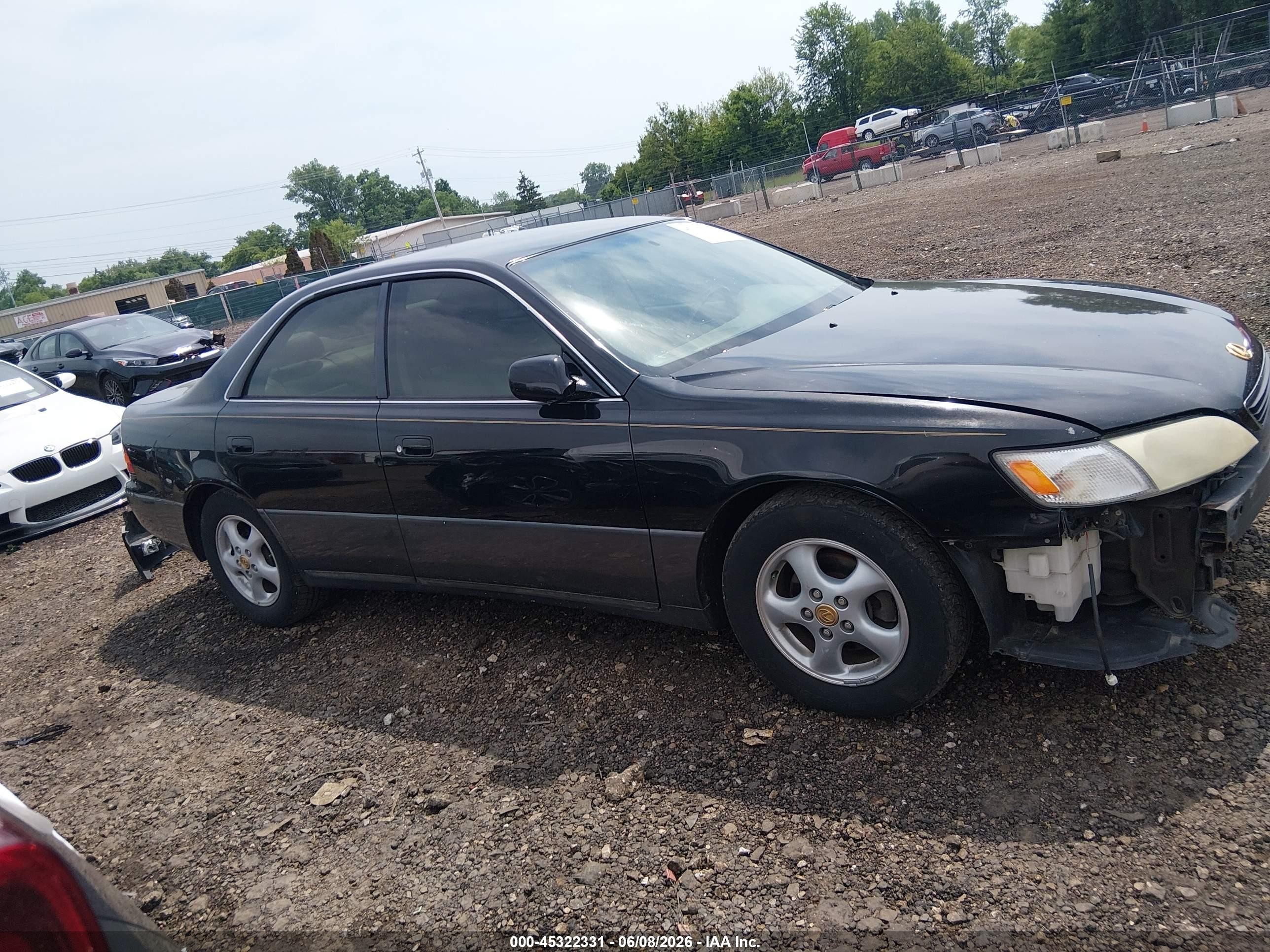 1998 Lexus Es 300   Black vin: JT8BF28G5W5021473