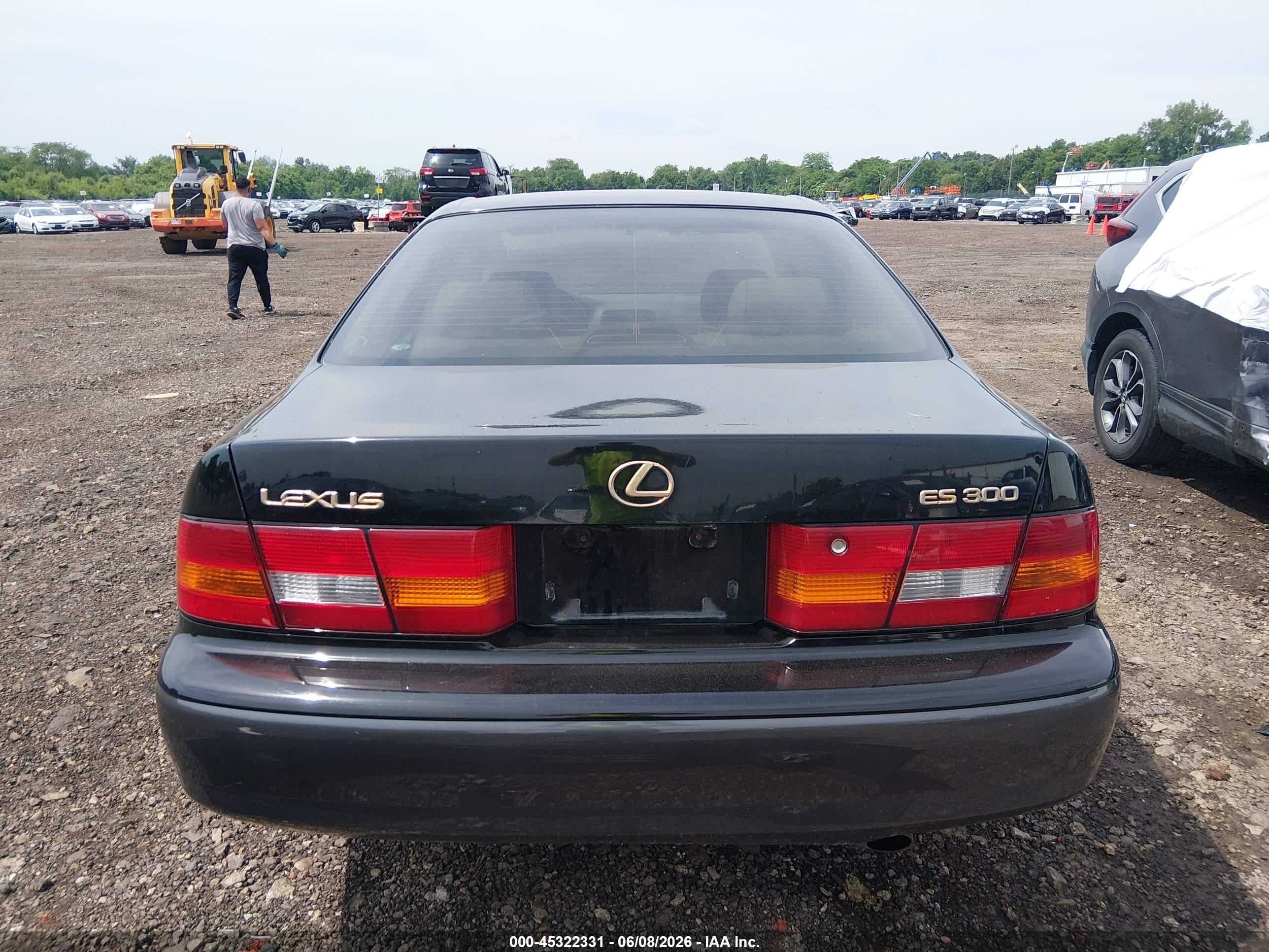1998 Lexus Es 300   Black vin: JT8BF28G5W5021473