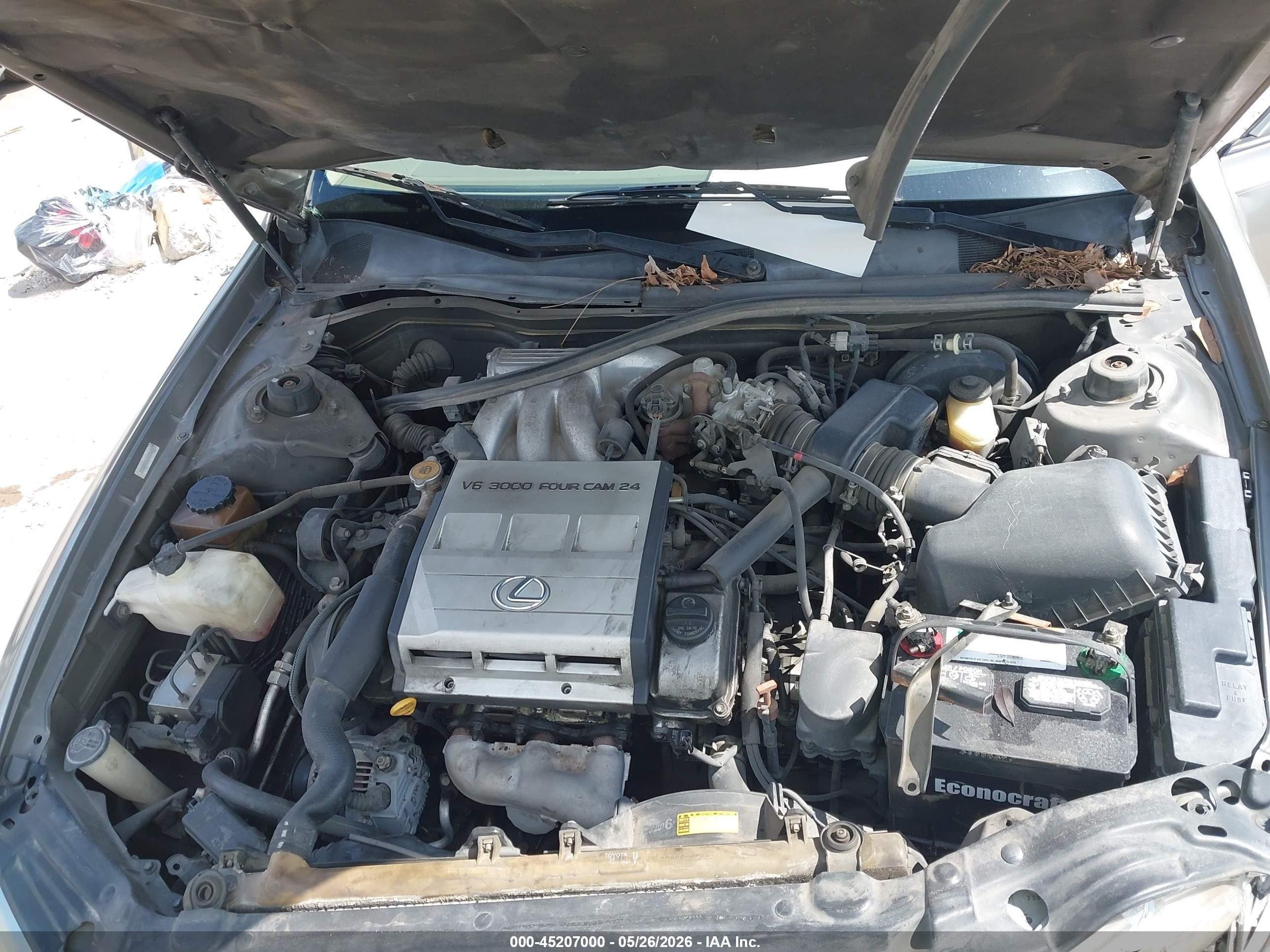 1998 Lexus Es 300 Beige vin: JT8BF28G5W5042744