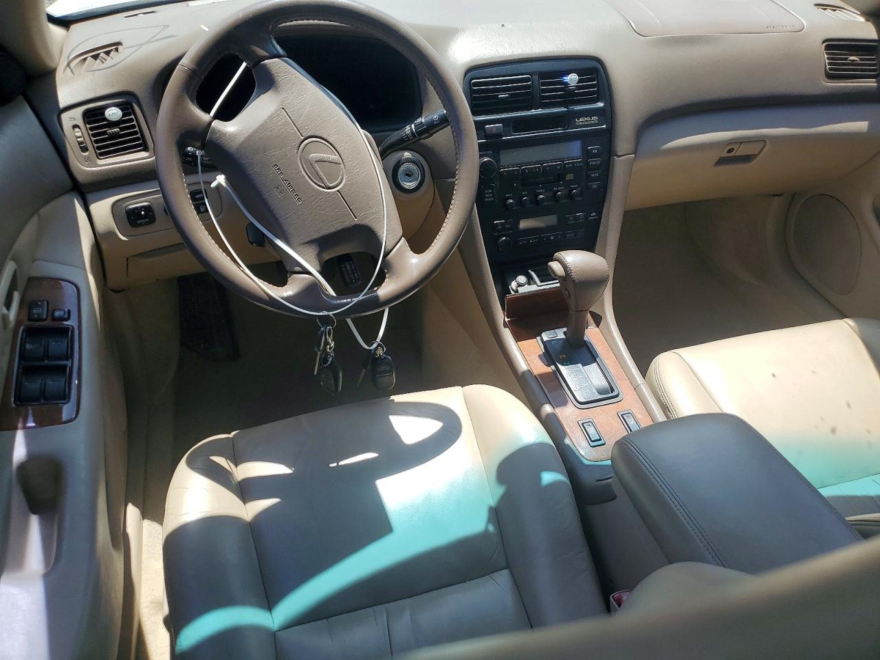 1998 Lexus Es 300 White vin: JT8BF28G5W5049595