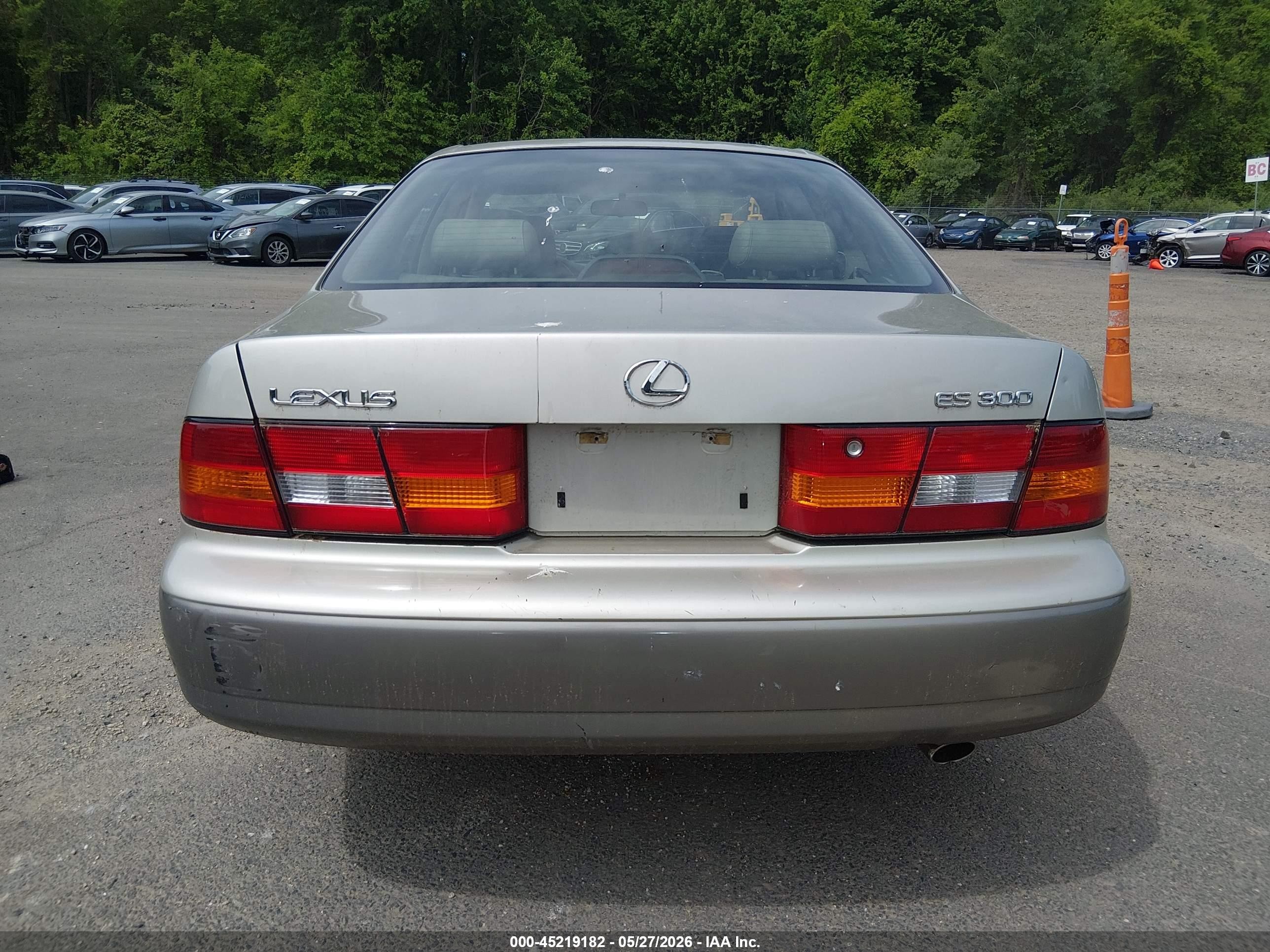 1999 Lexus Es 300   Beige vin: JT8BF28G5X5059142