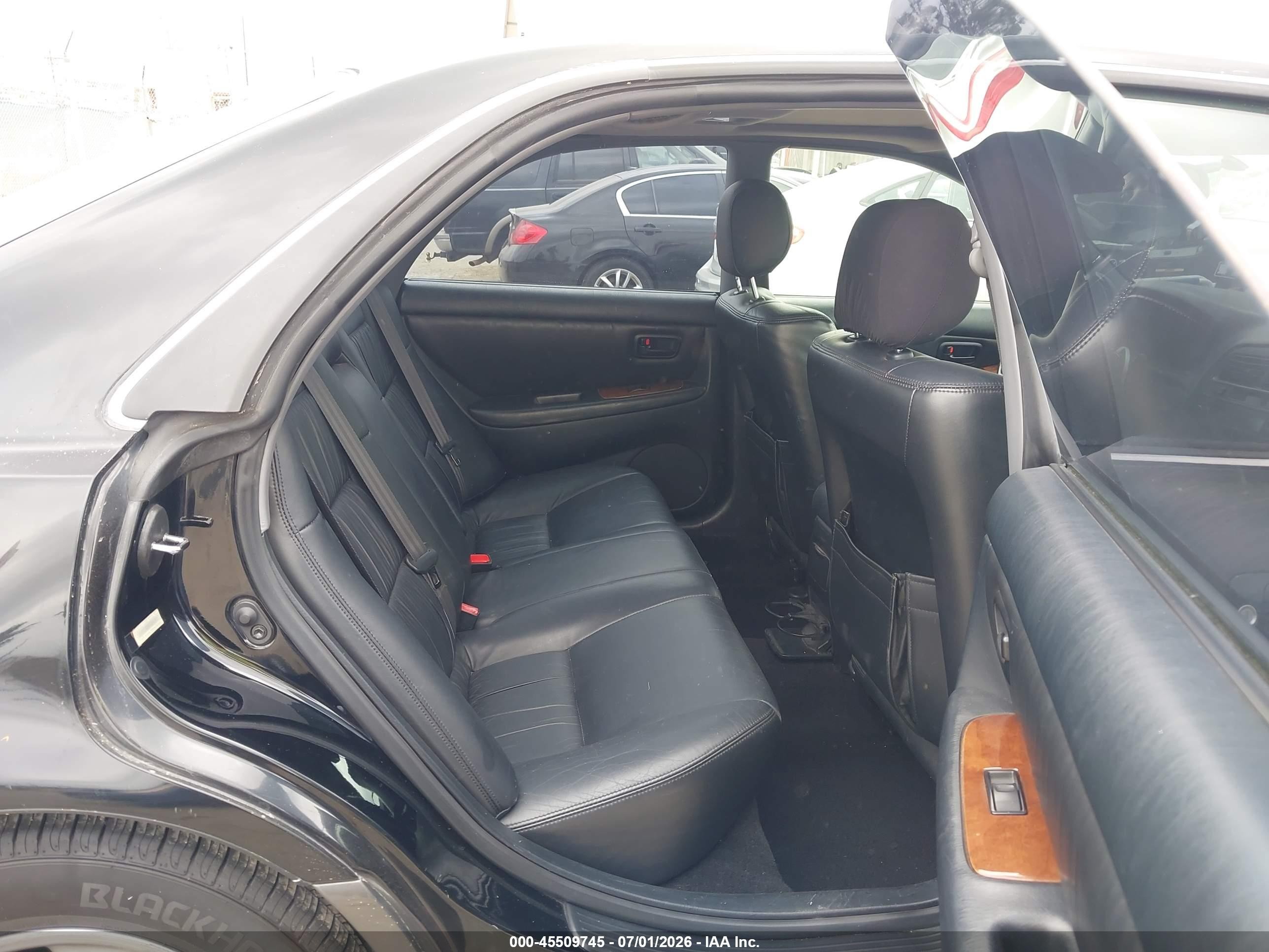 1999 Lexus Es 300   Black vin: JT8BF28G5X5066365