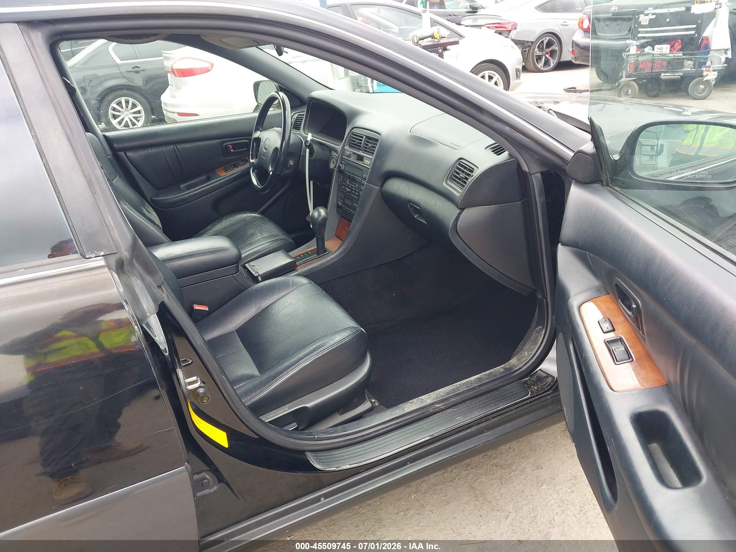 1999 Lexus Es 300   Black vin: JT8BF28G5X5066365