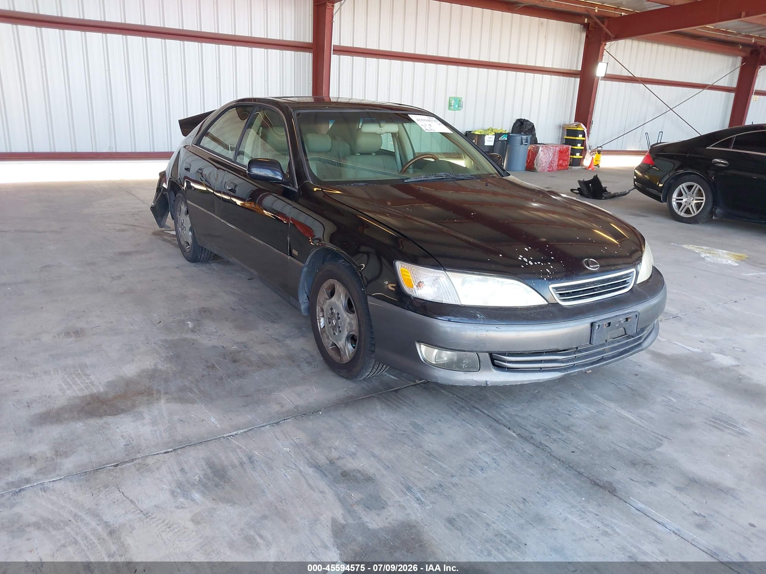 2001 Lexus Es 300   Черный vin: JT8BF28G610319309