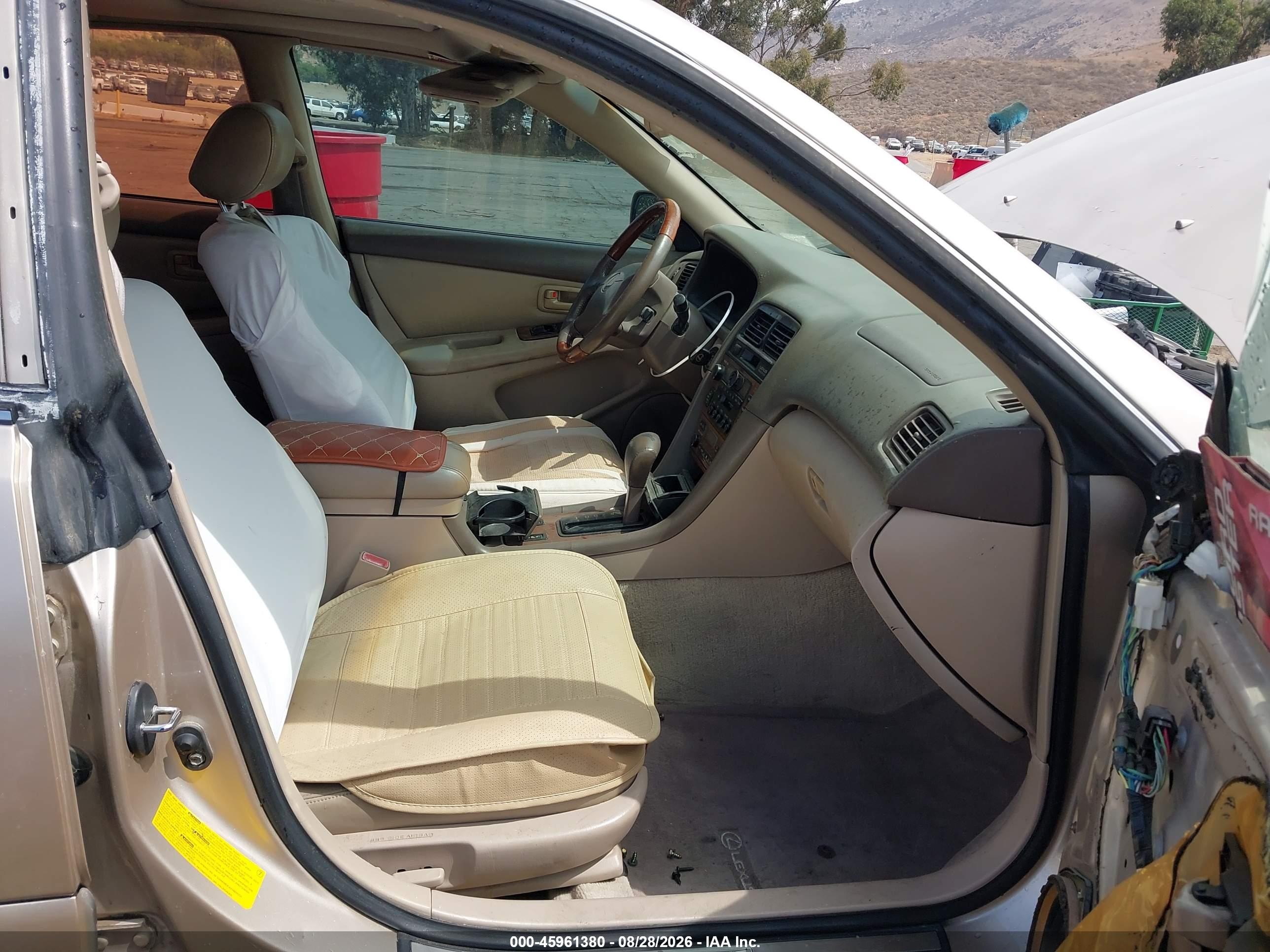 2001 Lexus Es 300 Champagne vin: JT8BF28G610338779