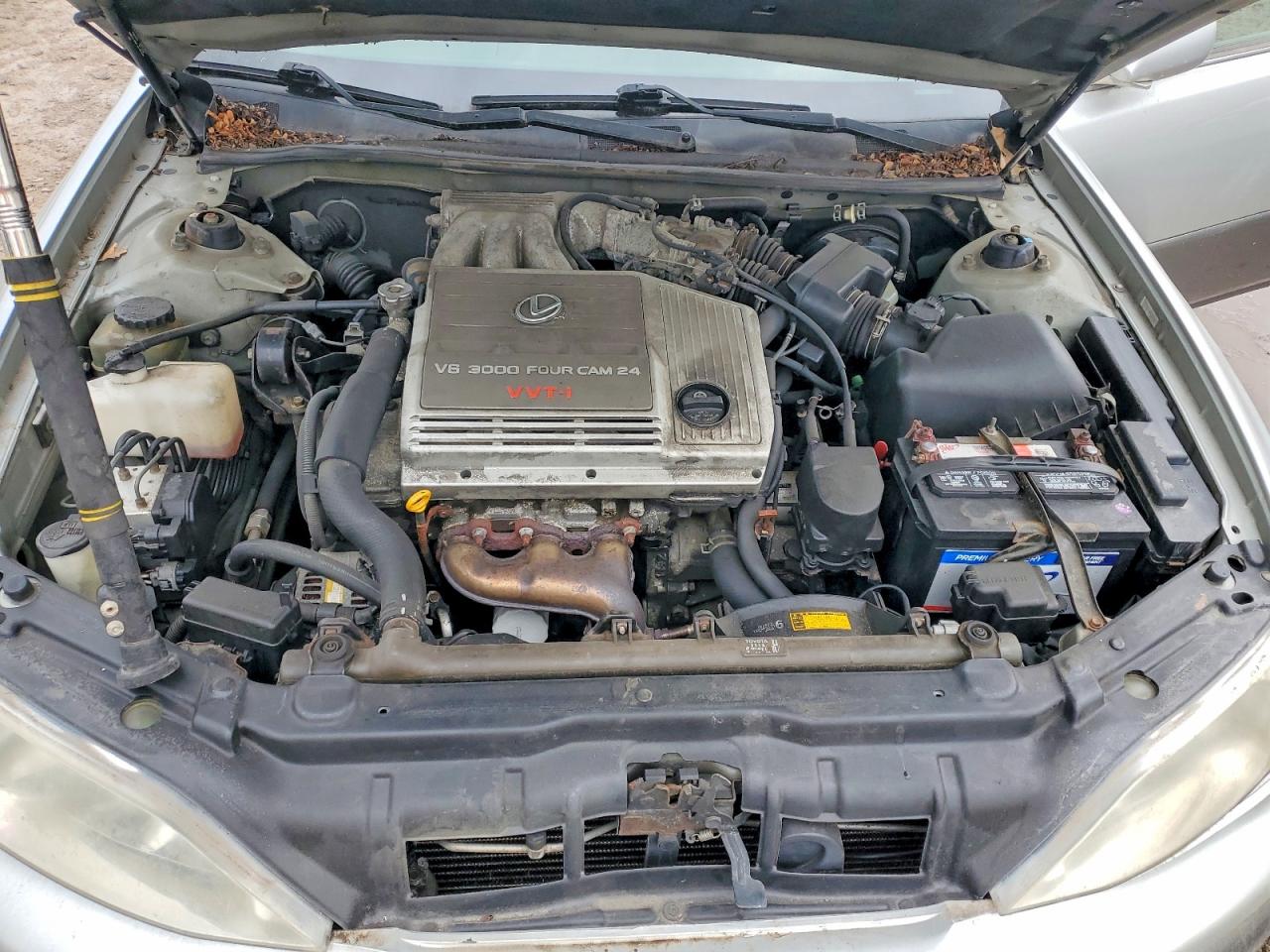 2001 Lexus Es 300 Silver vin: JT8BF28G610342346