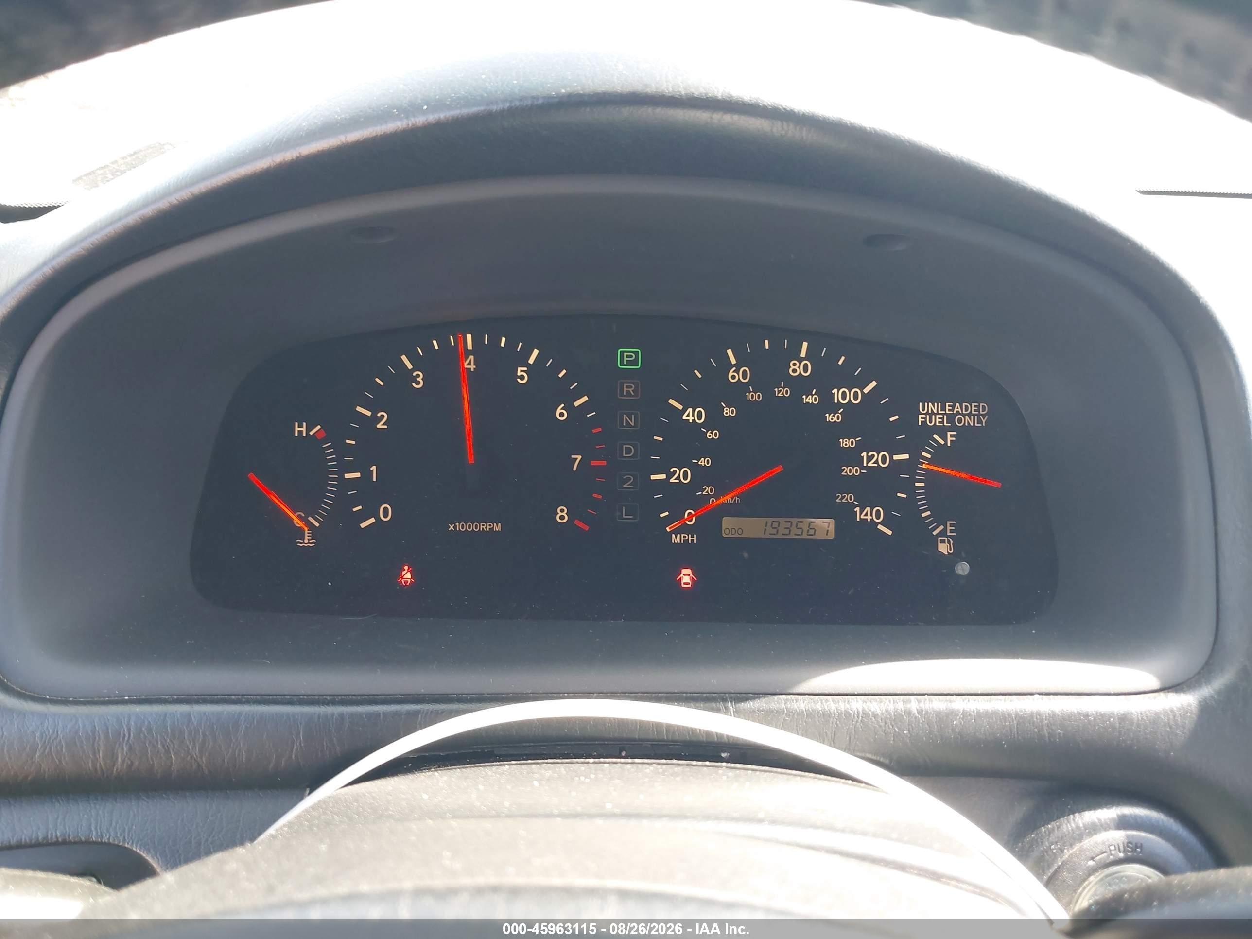 1998 Lexus Es 300   Черный vin: JT8BF28G6W0109803