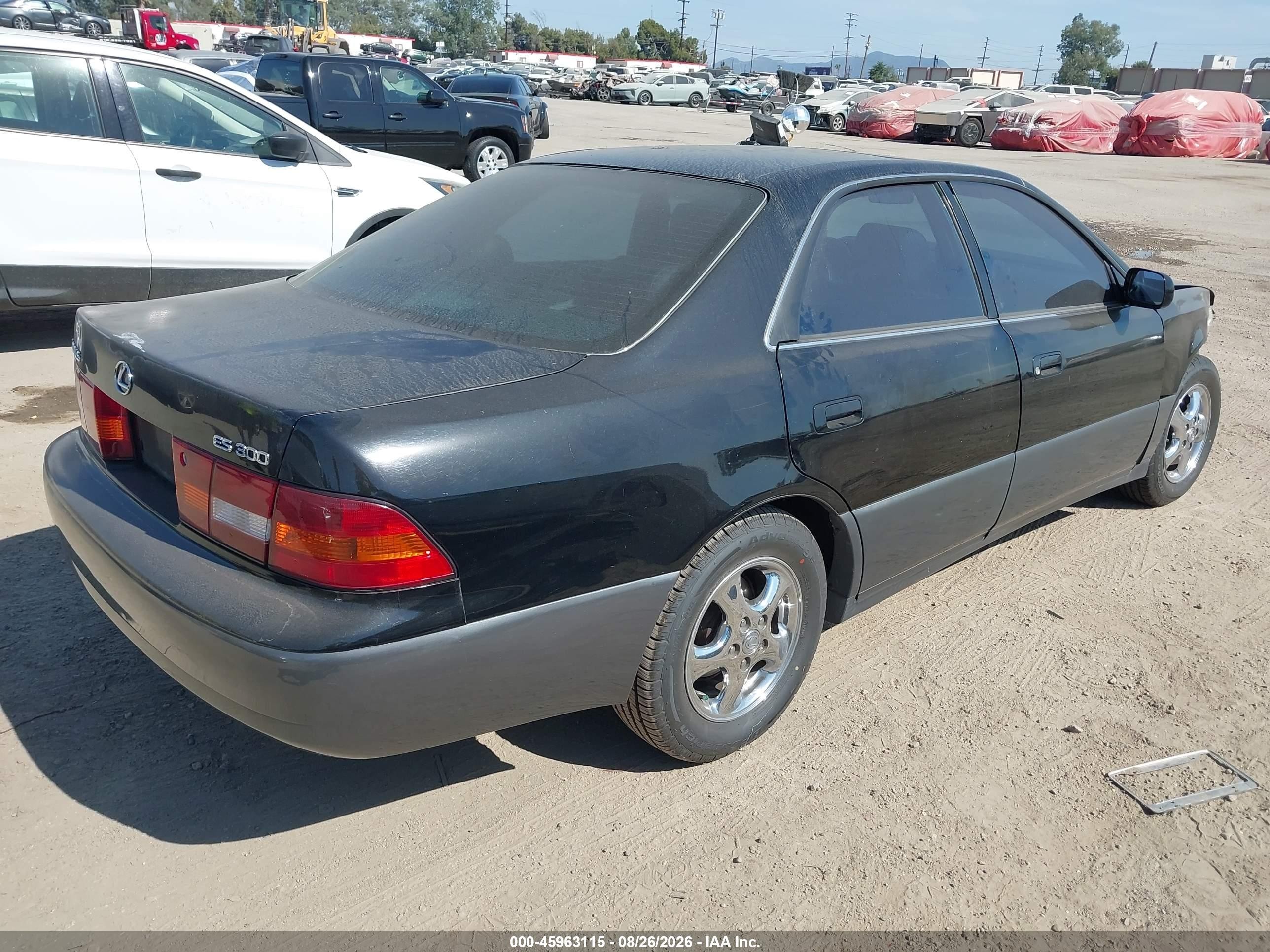 1998 Lexus Es 300   Черный vin: JT8BF28G6W0109803