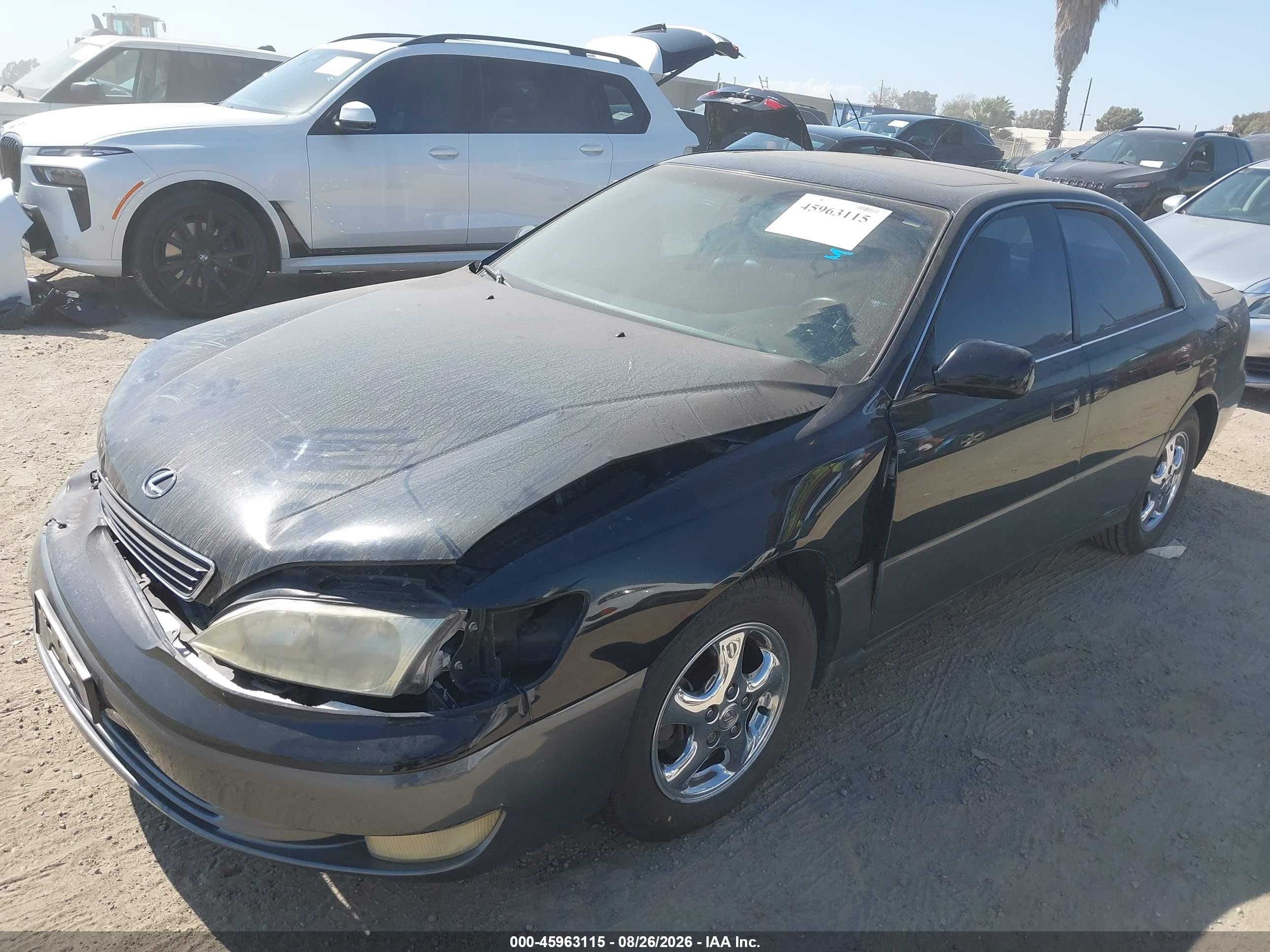 1998 Lexus Es 300   Черный vin: JT8BF28G6W0109803