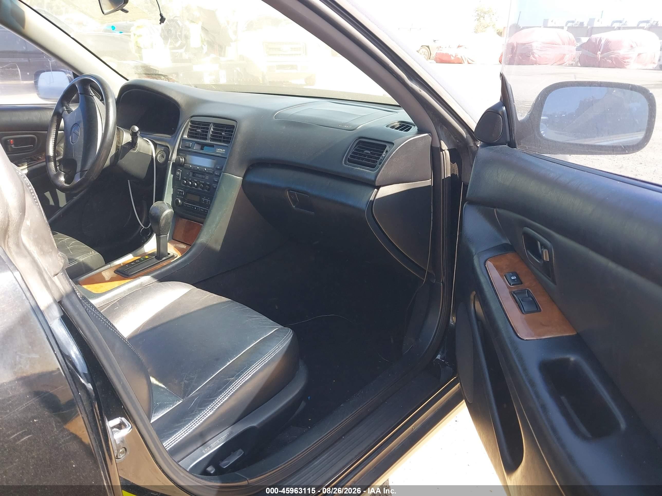 1998 Lexus Es 300   Черный vin: JT8BF28G6W0109803
