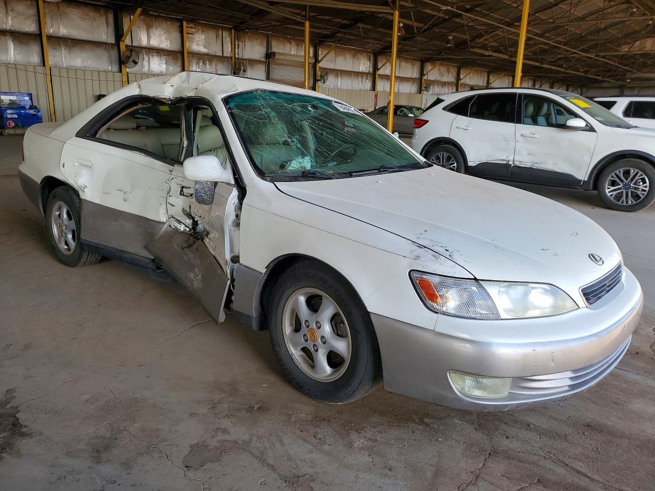 1998 Lexus Es 300 Base White vin: JT8BF28G6W0110885