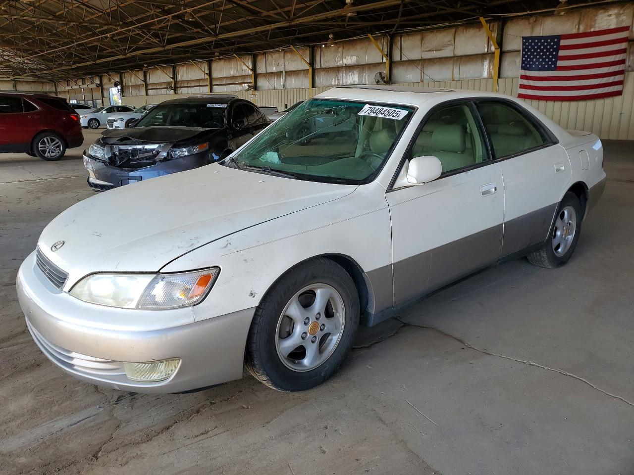 1998 Lexus Es 300 Base White vin: JT8BF28G6W0110885