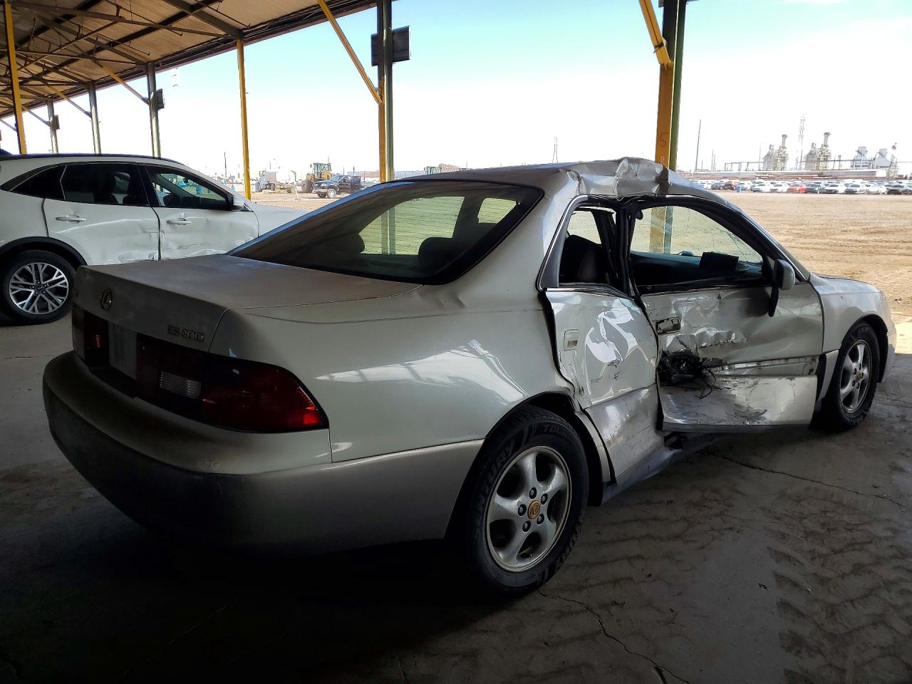 1998 Lexus Es 300 Base White vin: JT8BF28G6W0110885