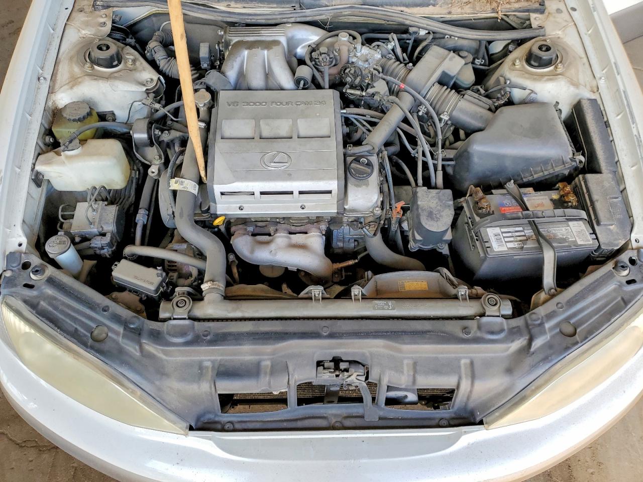 1998 Lexus Es 300 Base White vin: JT8BF28G6W0110885