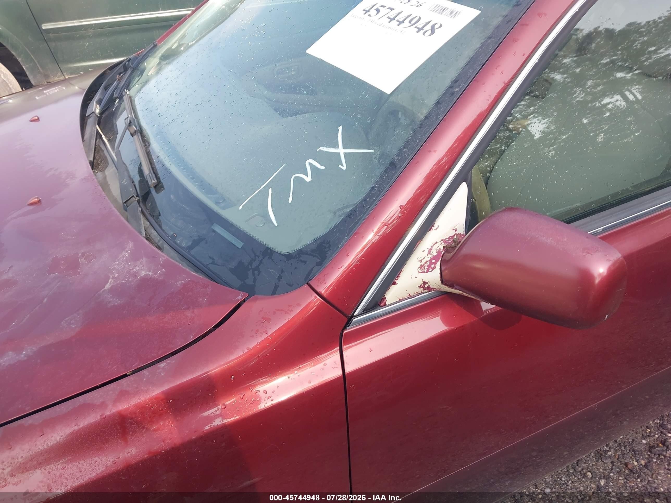 1999 Lexus Es 300 Red vin: JT8BF28G6X0155150
