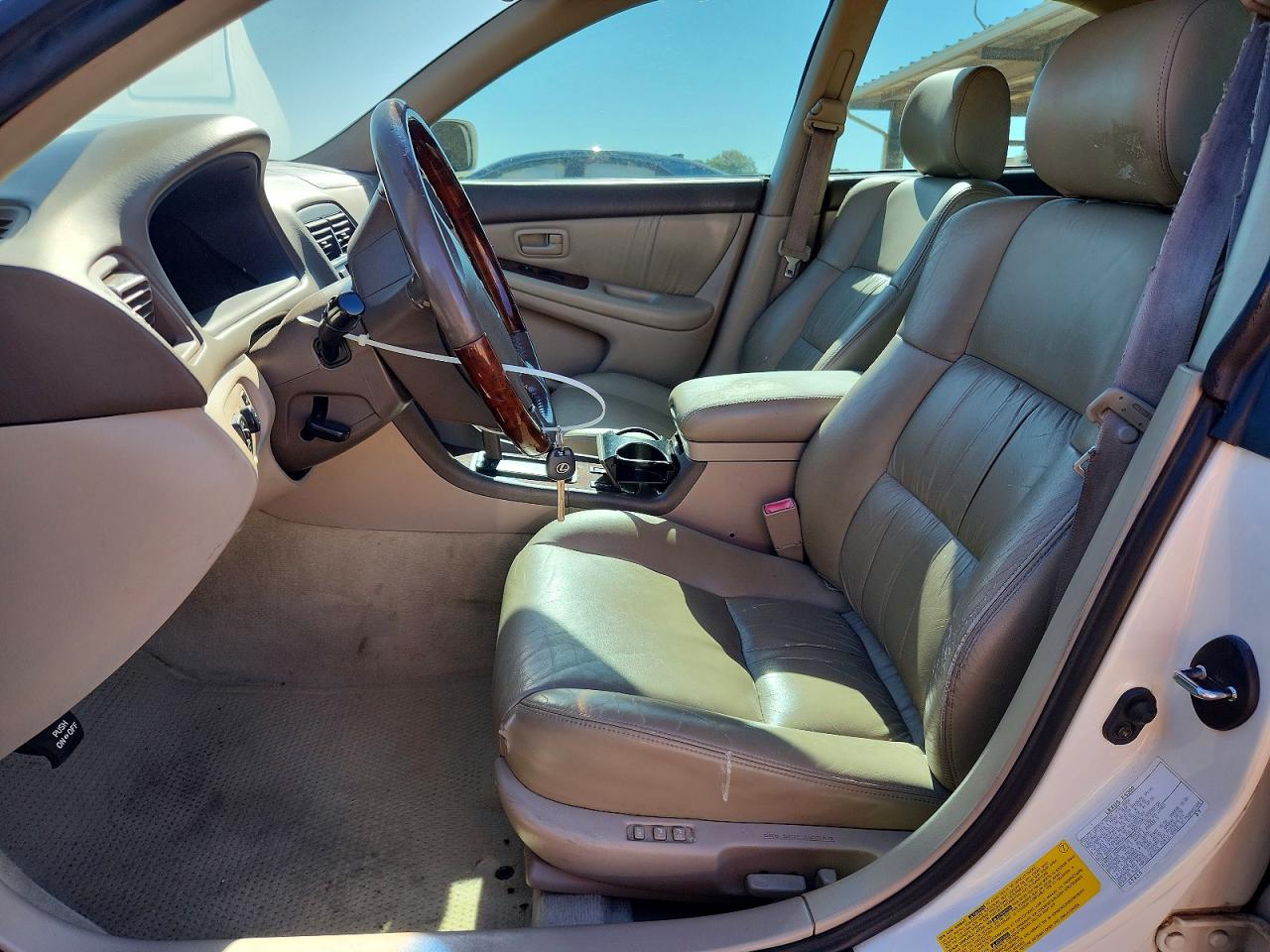 2001 Lexus Es 300 Белый vin: JT8BF28G710307640