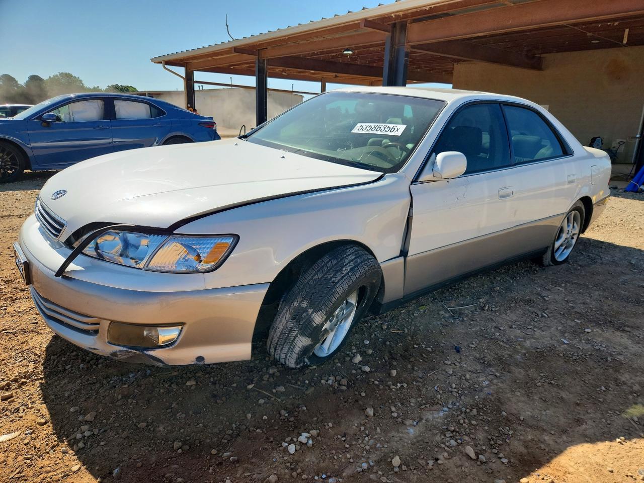 2001 Lexus Es 300 White vin: JT8BF28G710307640
