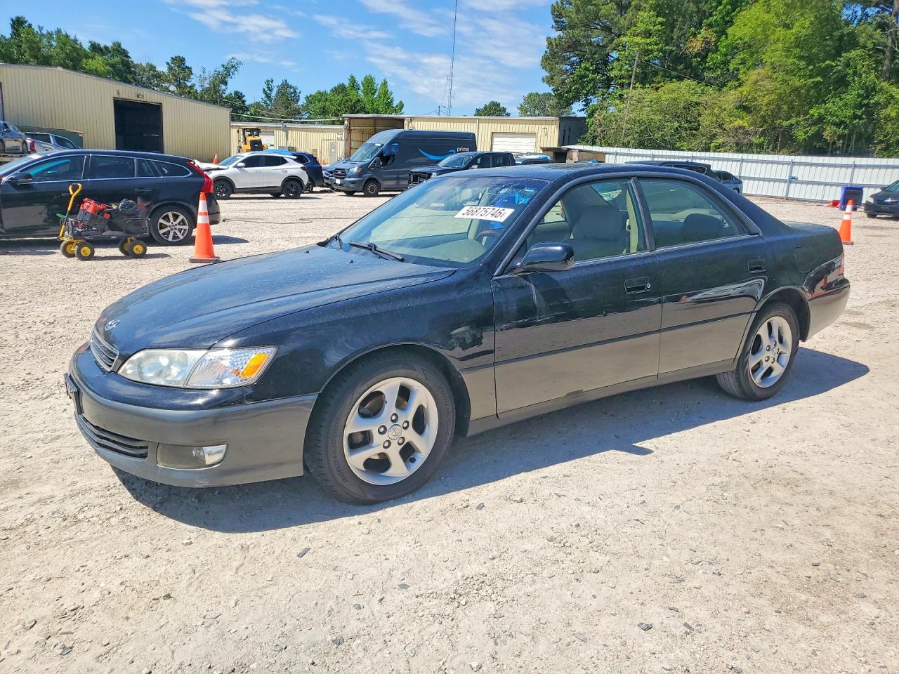 2001 Lexus Es 300 Black vin: JT8BF28G710330979