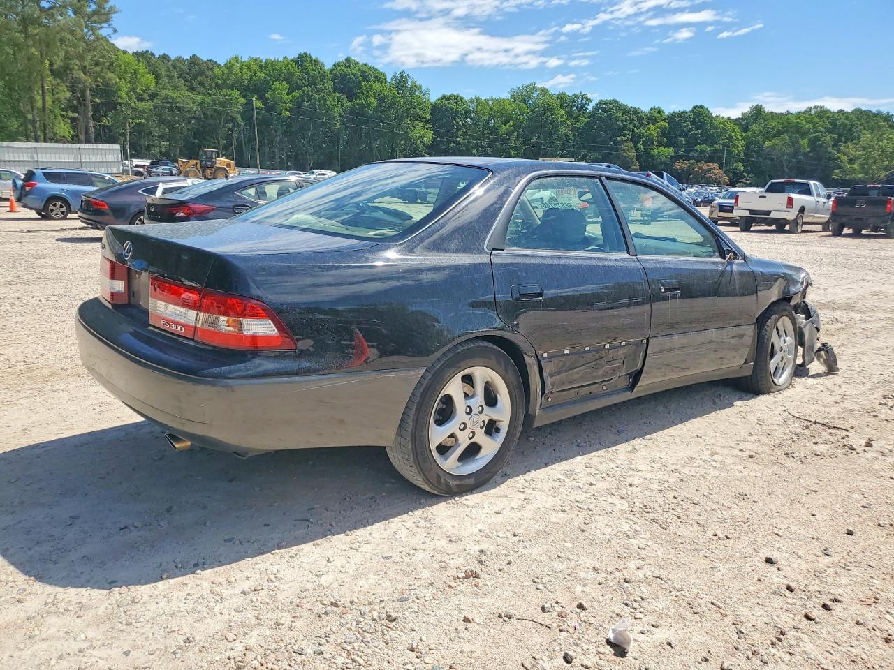 2001 Lexus Es 300 Black vin: JT8BF28G710330979