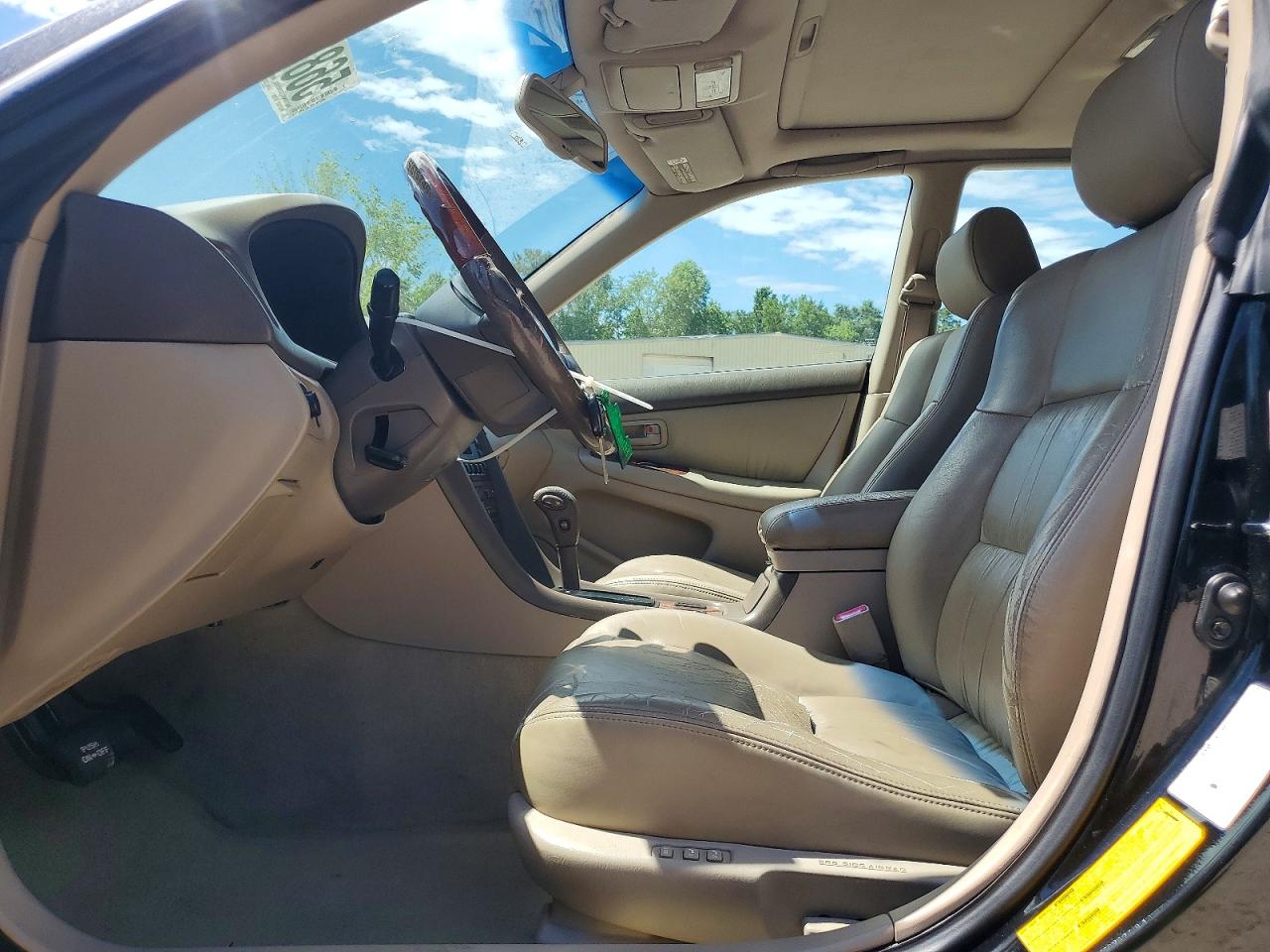 2001 Lexus Es 300 Black vin: JT8BF28G710330979