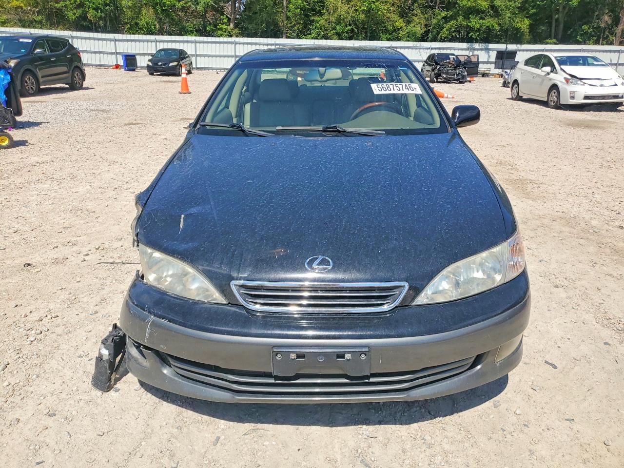 2001 Lexus Es 300 Black vin: JT8BF28G710330979
