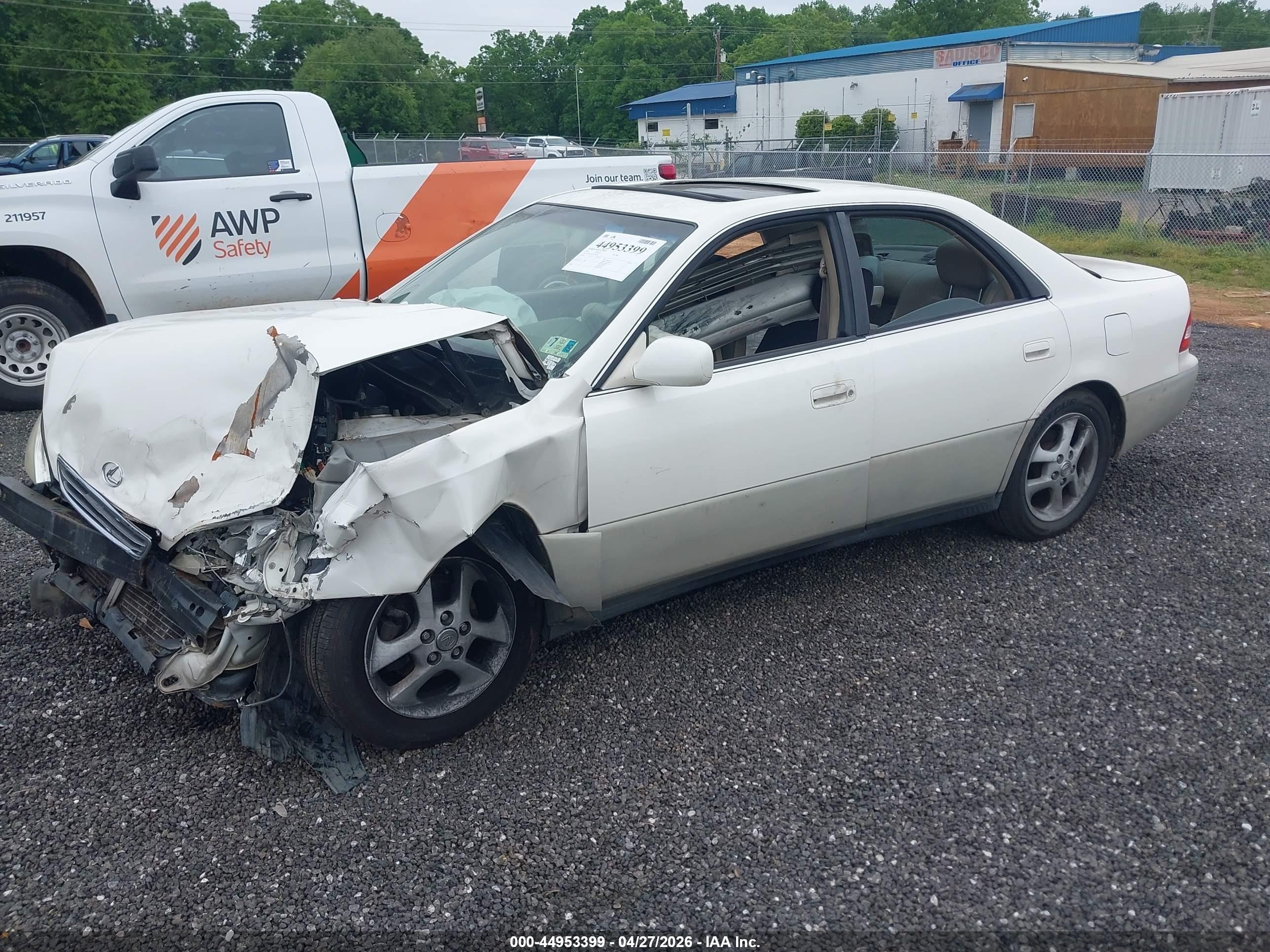 2001 Lexus Es 300   White vin: JT8BF28G710331808