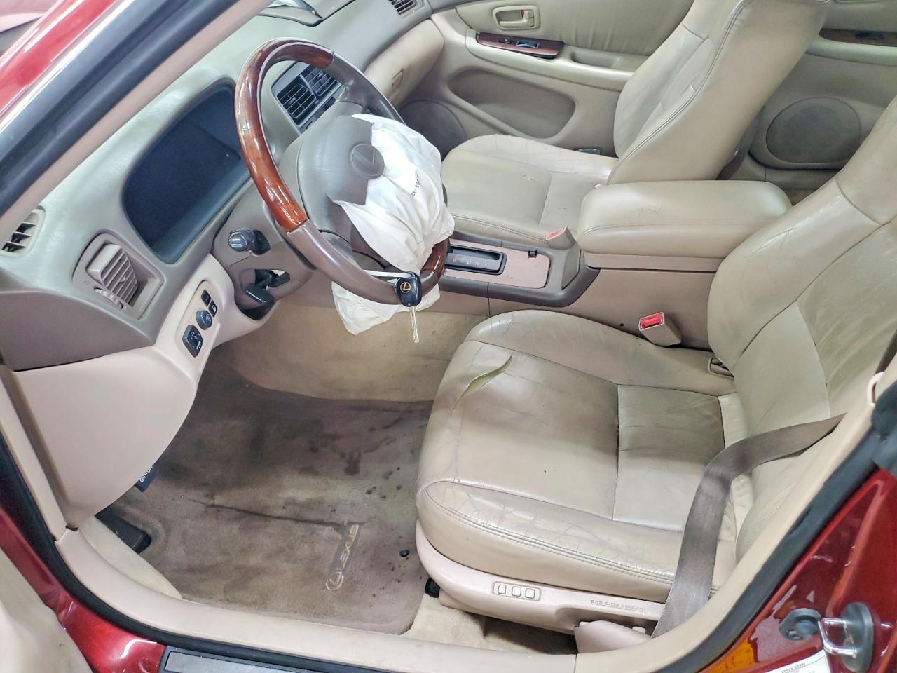 2001 Lexus Es 300 Burgundy vin: JT8BF28G715111328