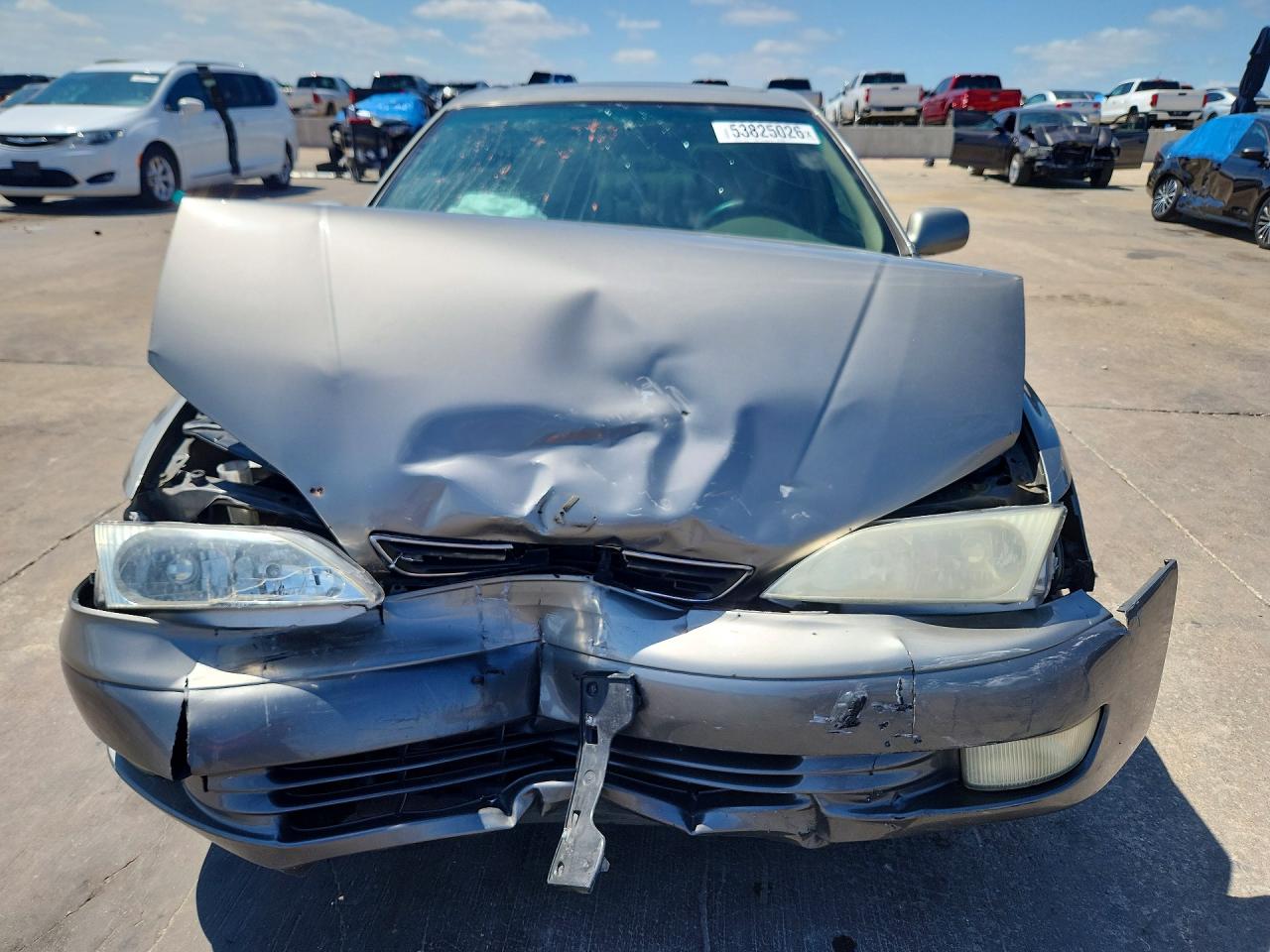 1998 Lexus Es 300 Gray vin: JT8BF28G7W5020504