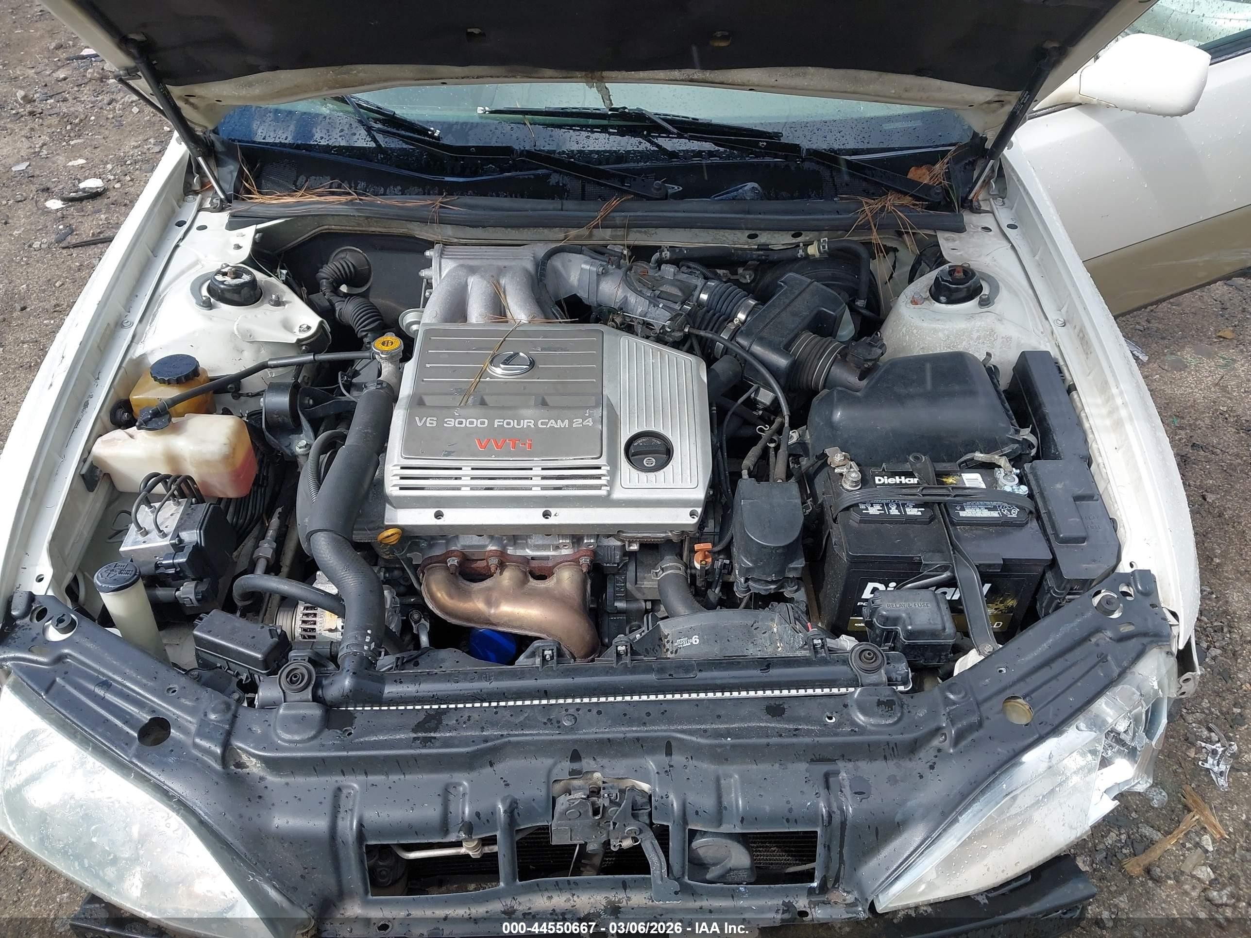 1999 Lexus Es 300   White vin: JT8BF28G7X0215338