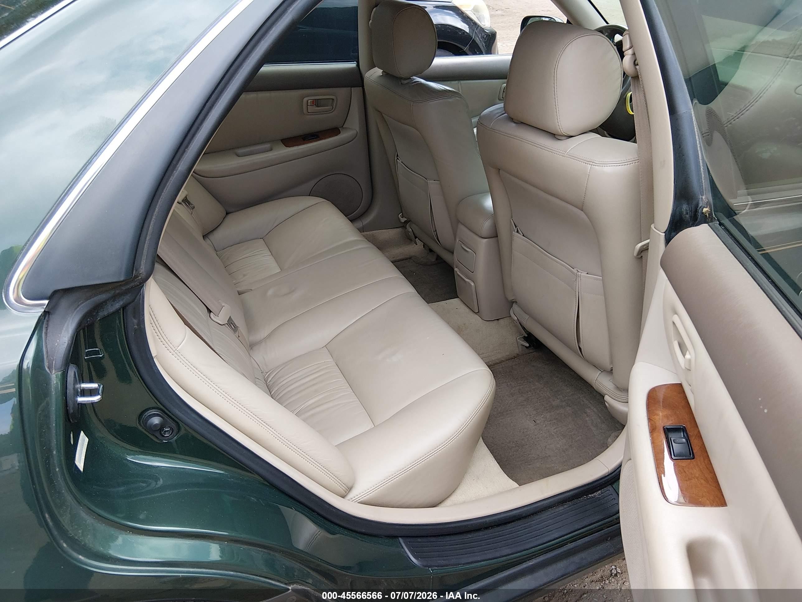 1999 Lexus Es 300   Зеленый vin: JT8BF28G7X5053231